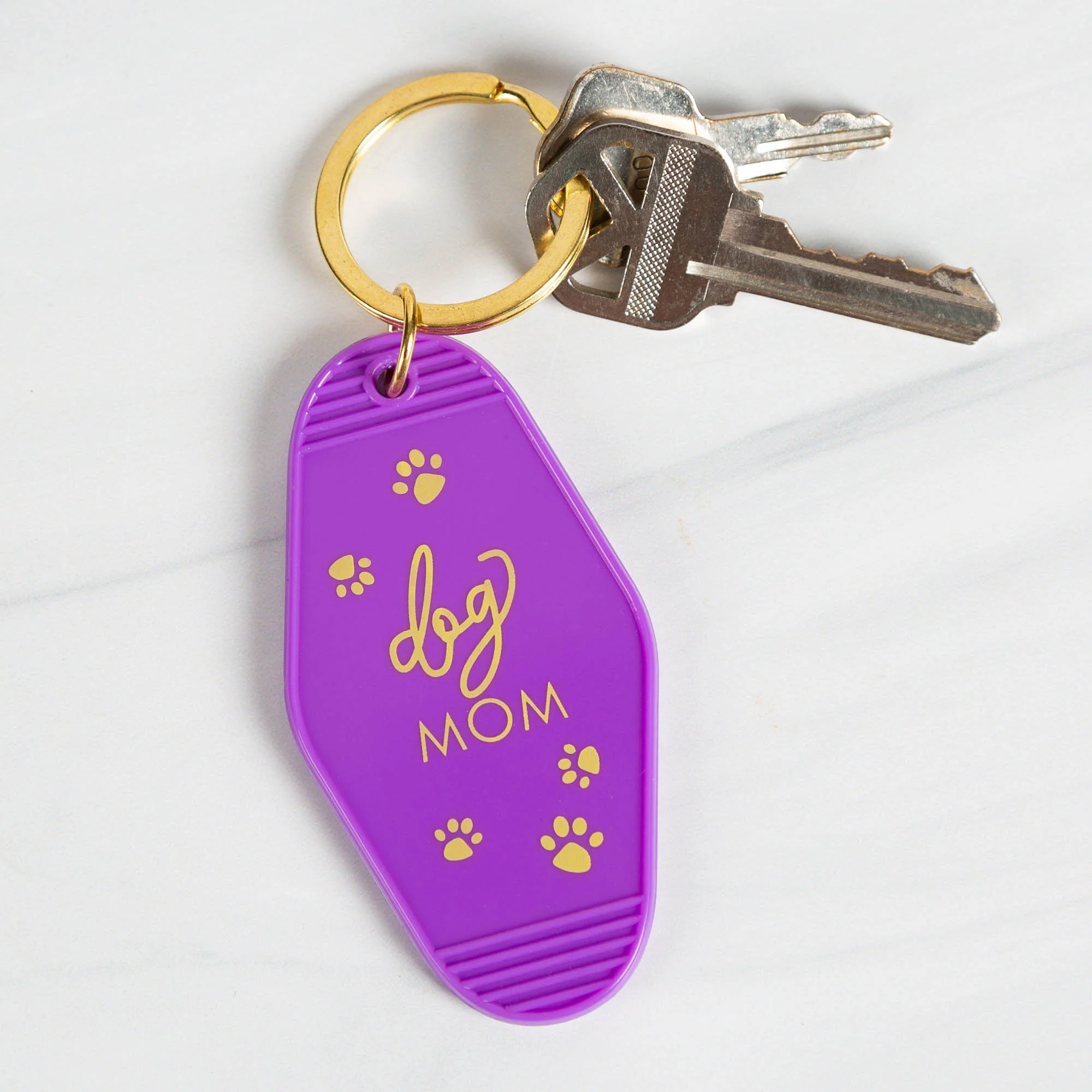 Pet Mom Vintage Style Keychain - Image 6