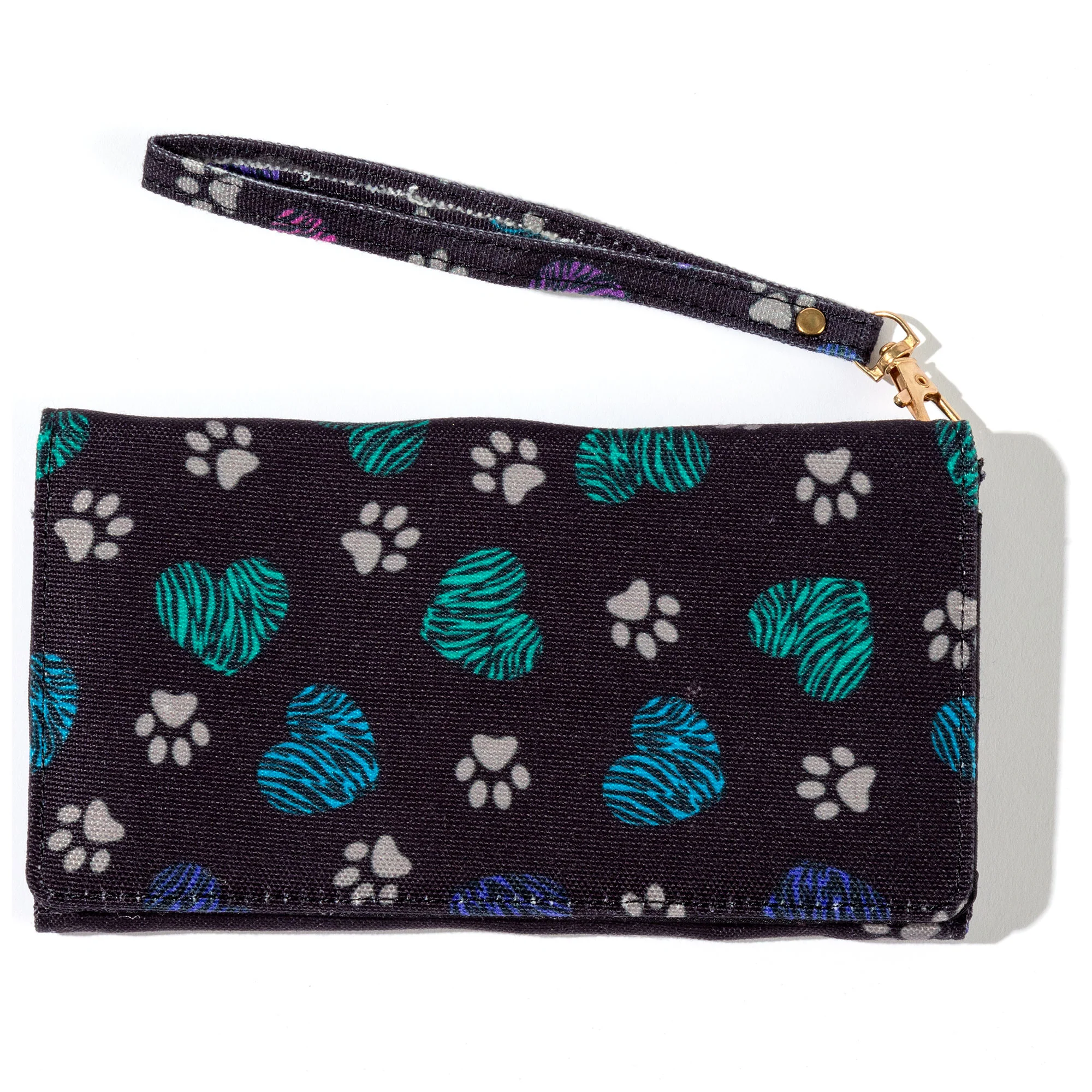 Canvas Paws Wristlet Wallet - Image 3