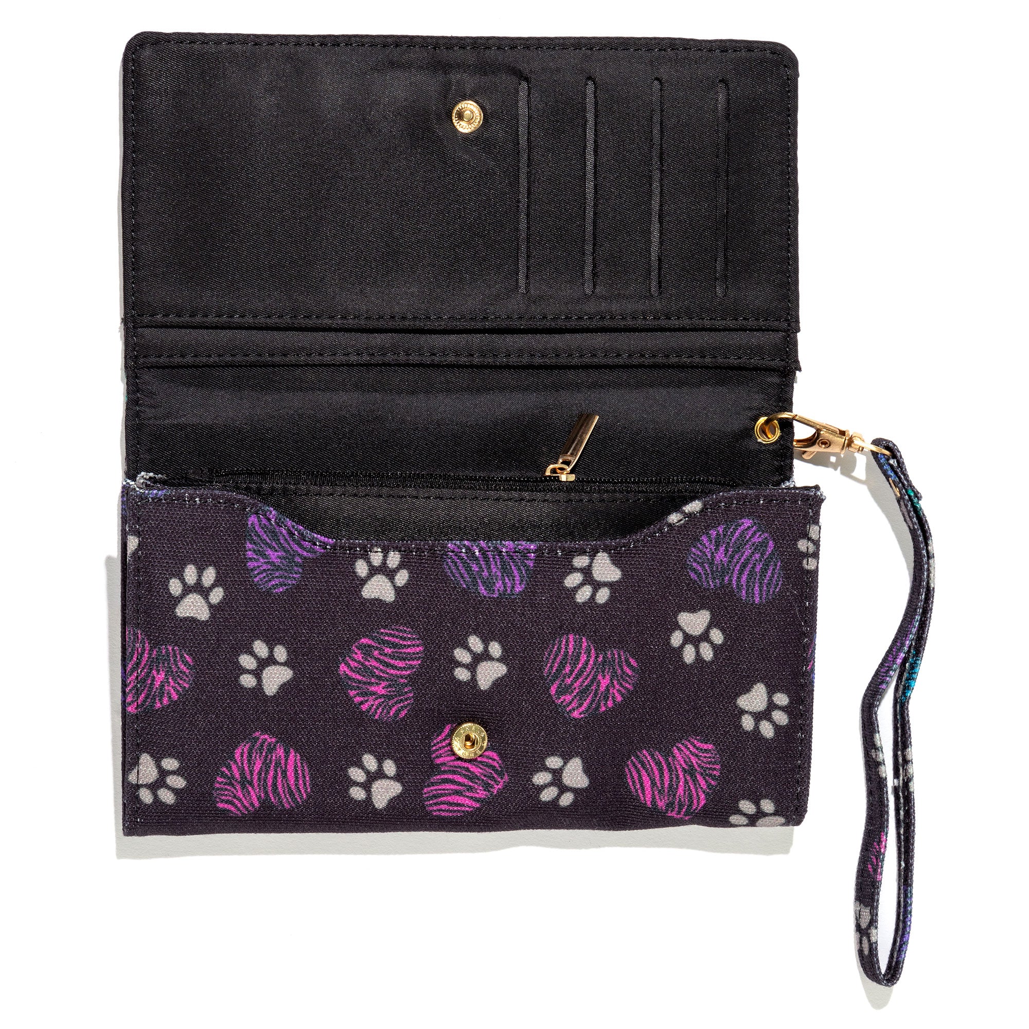 Canvas Paws Wristlet Wallet - Image 4