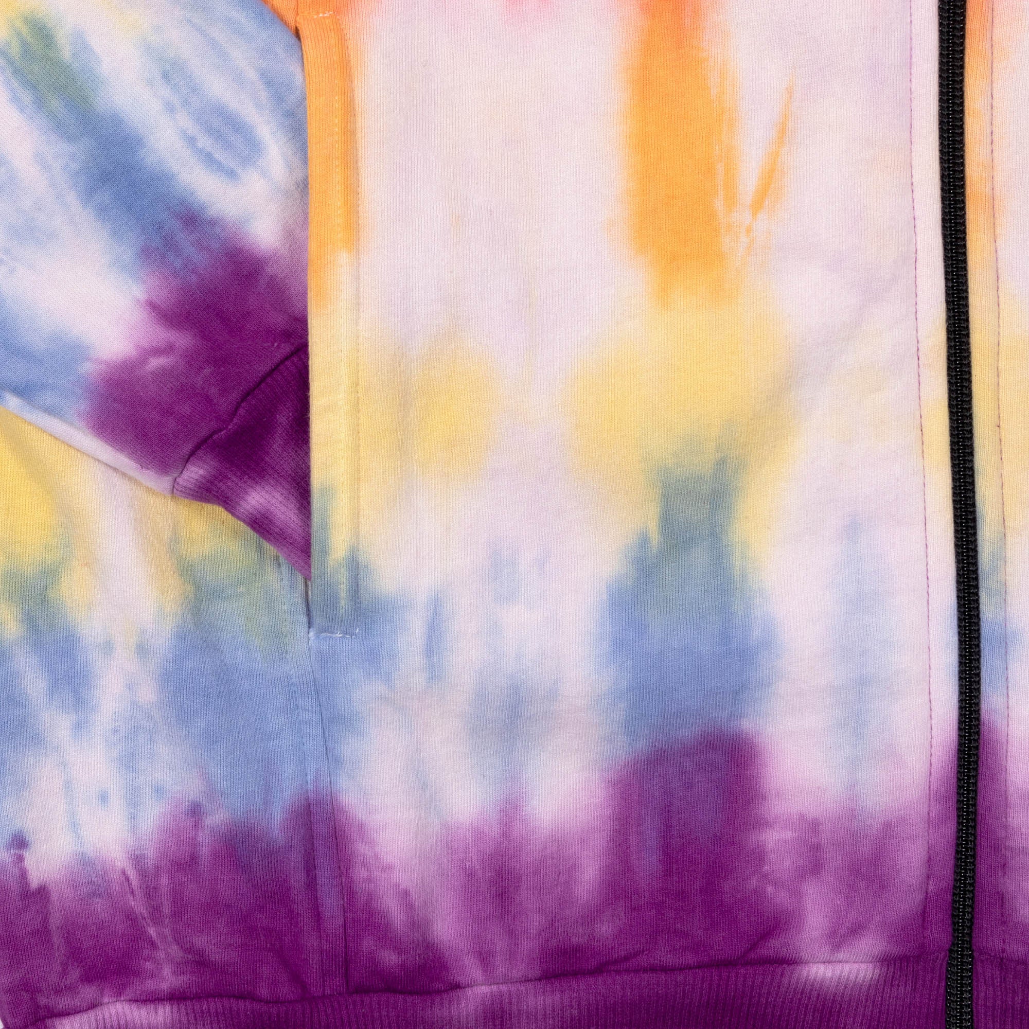 Blurred Rainbow Lightweight Hooded Jacket - Image 8
