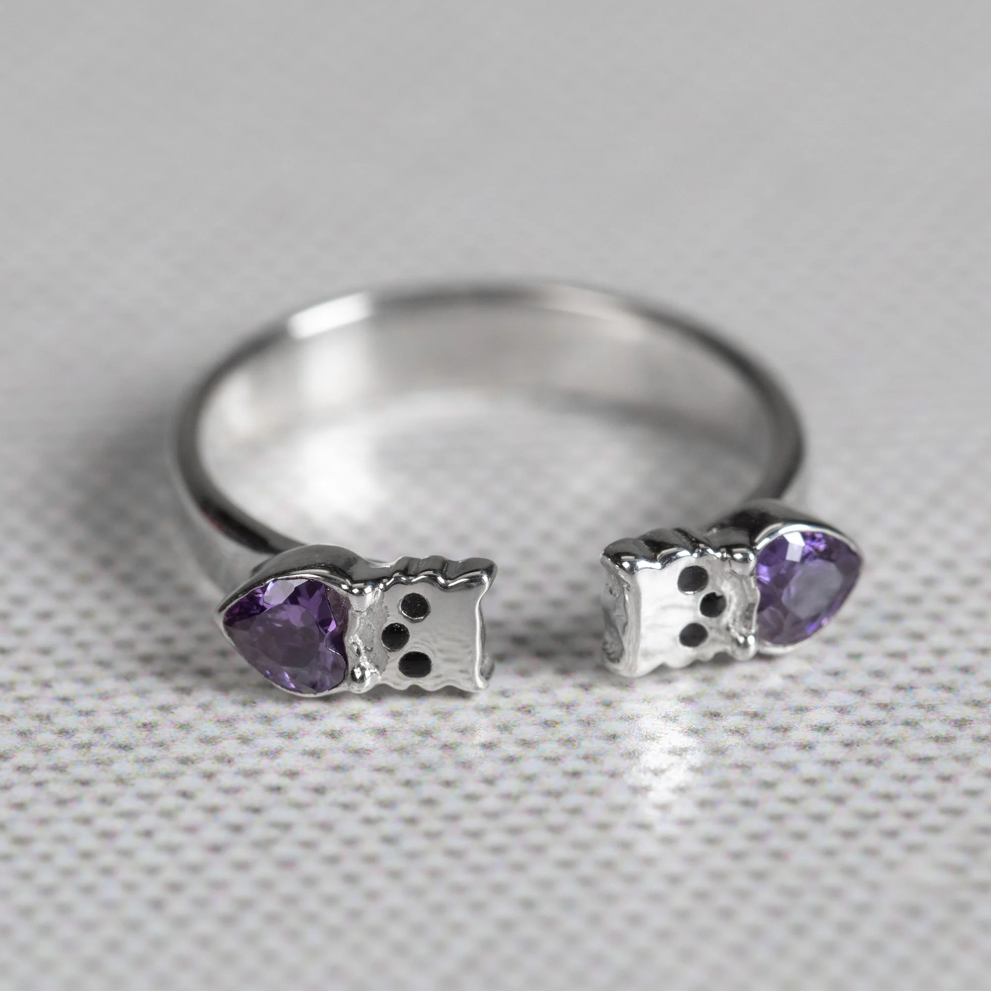 Kitty Cat Sterling Toe Ring - Image 4