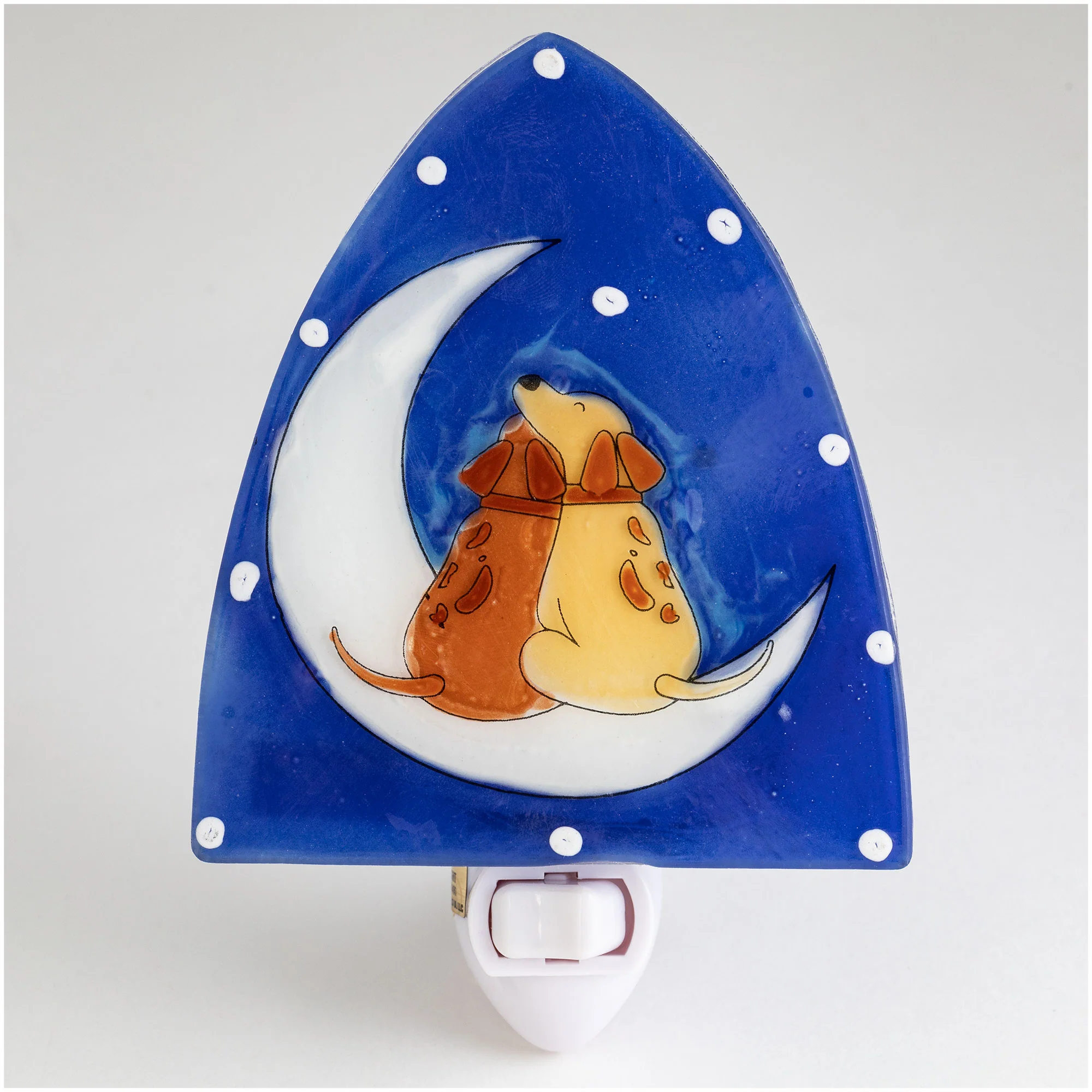 Moon Dogs Recycled Glass Night Light - Image 2