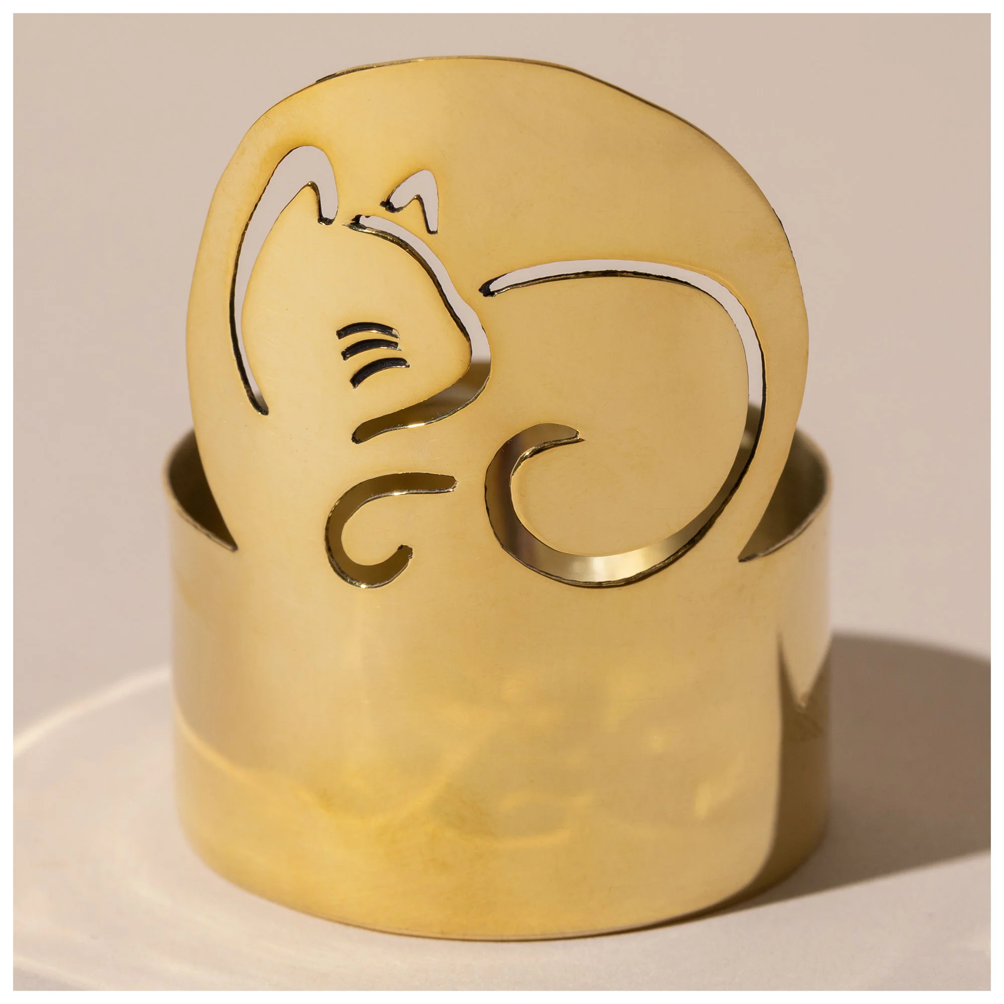 Pet Love Mixed Metal Candle Holder - Image 3