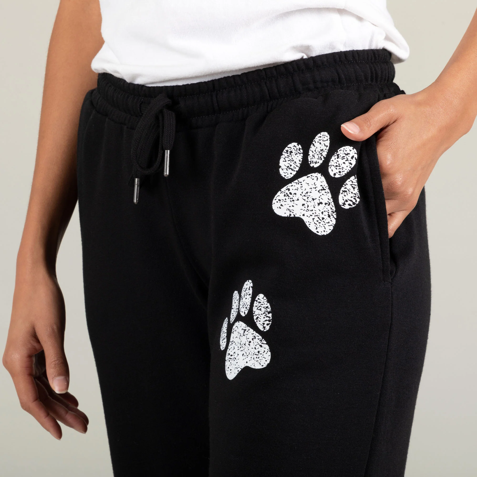 Paw Print Capri Sweatpants - Image 14