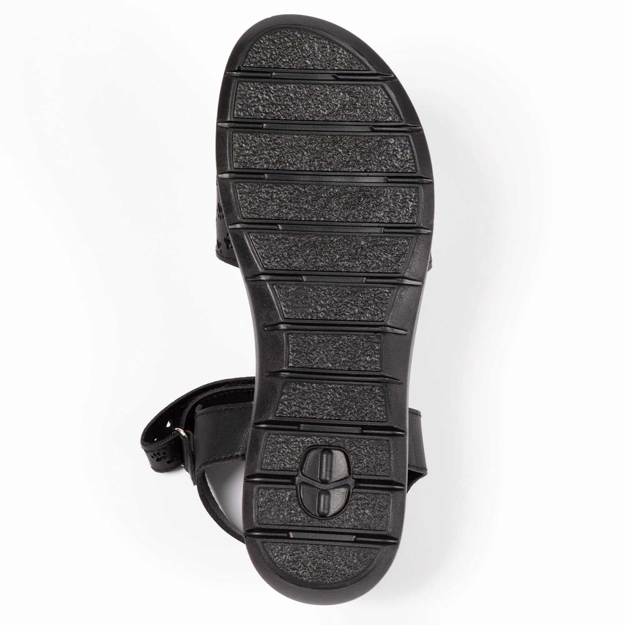 Paw Print Faux Leather Strap Sandals - Image 4