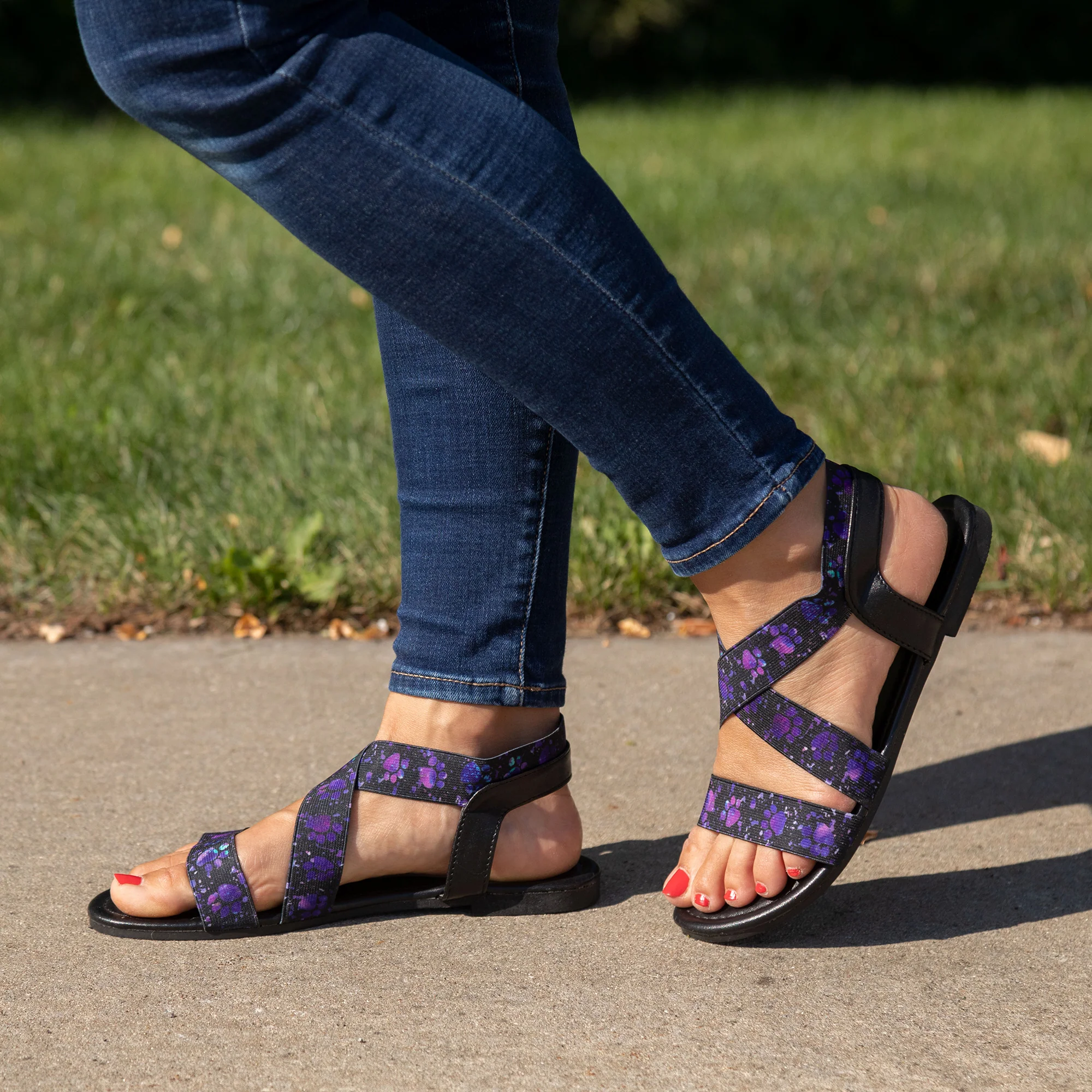 Pawsitively Stretchy Sandals - Image 2