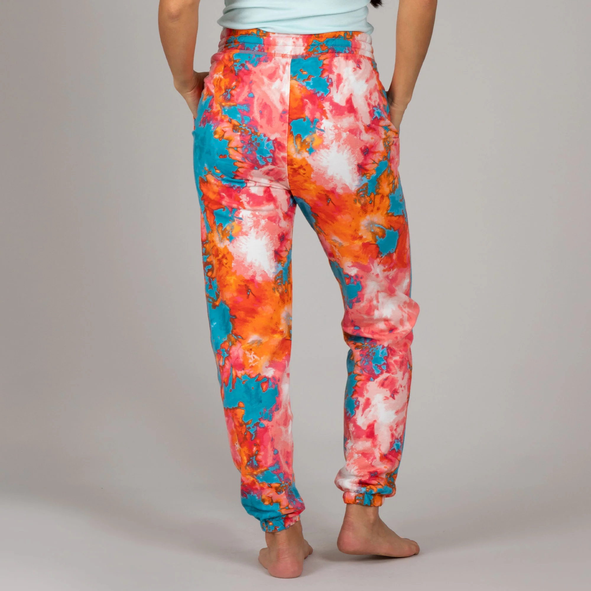Tie-Dye Cuffed Sweatpants - Image 3