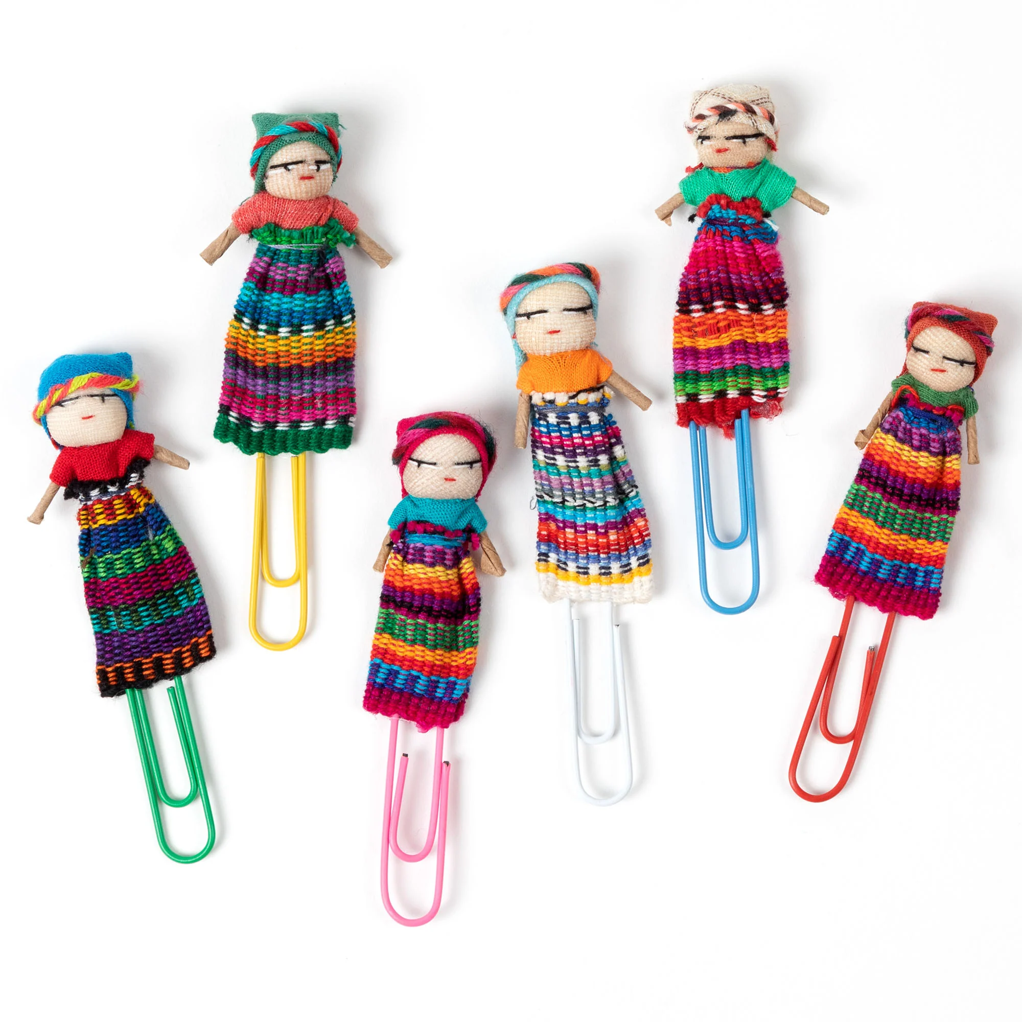 Worry No More Dolls Paper Clips - Set of 6 - Image 3