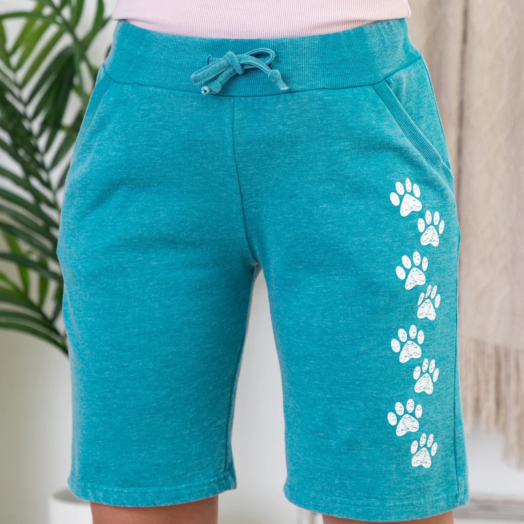 Walking Paws Burnout Board Shorts - Image 2