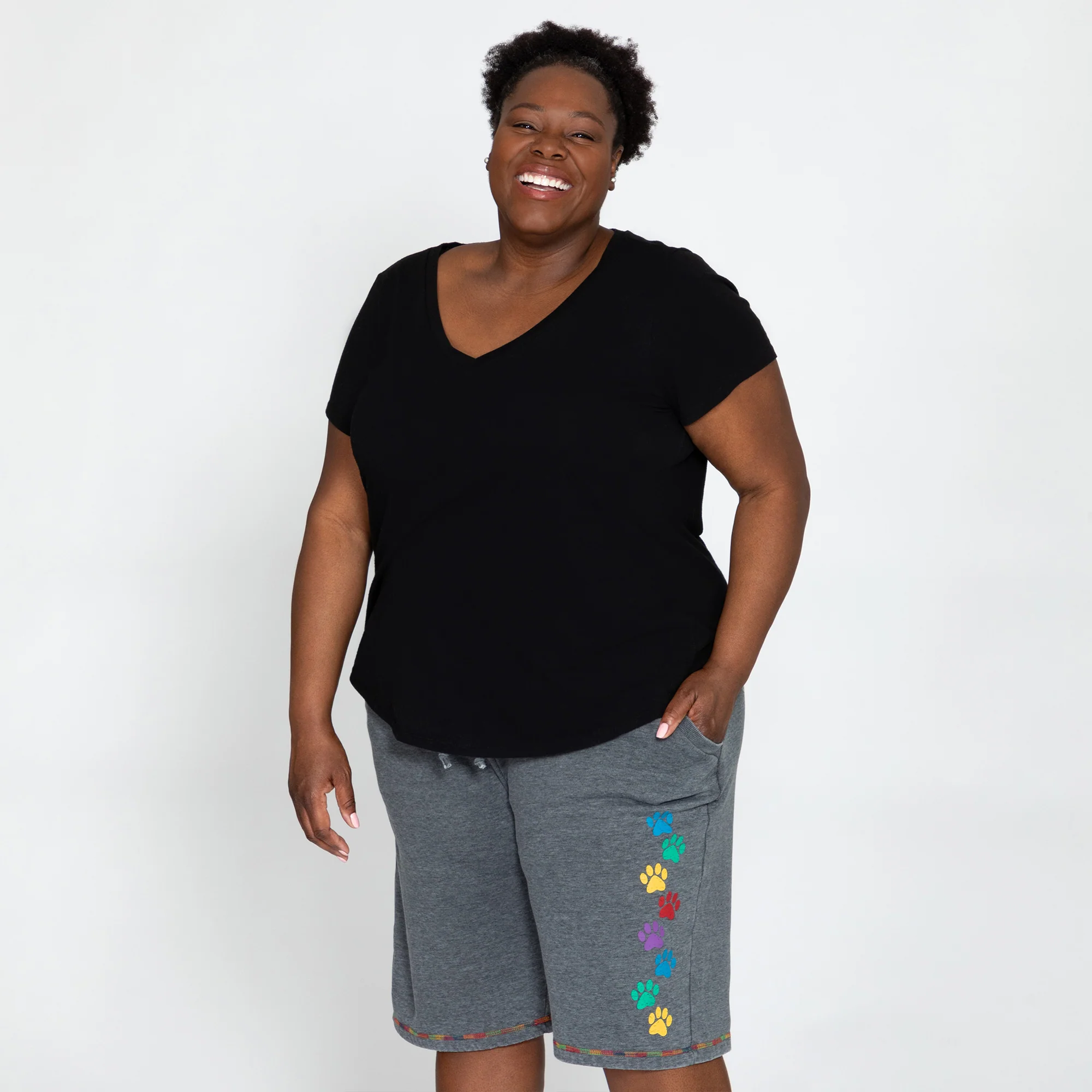 Walking Paws Burnout Board Shorts - Image 20