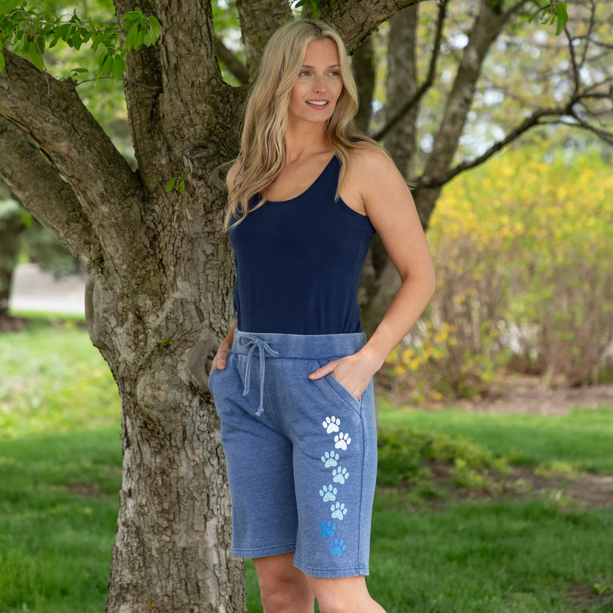 Walking Paws Burnout Board Shorts - Image 24