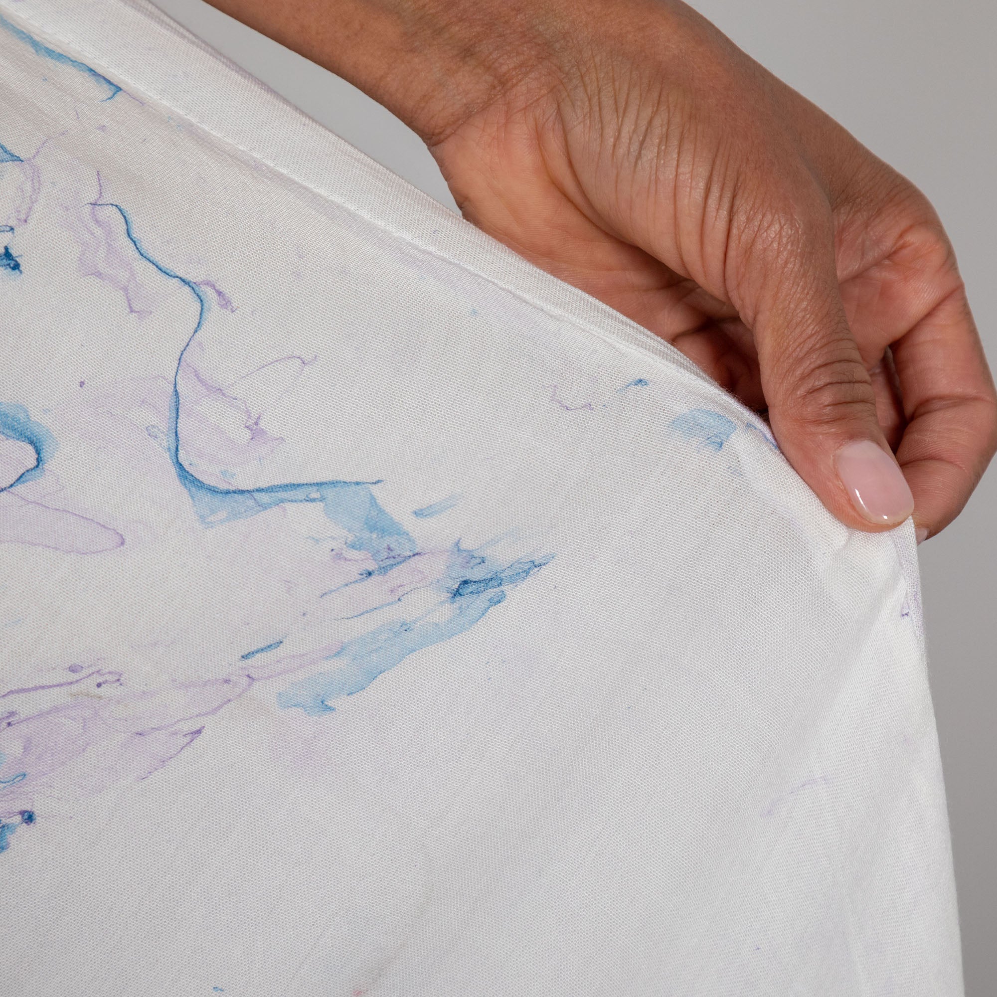 Marbleous Paw Print Hand Crafted Long Dress - Image 3