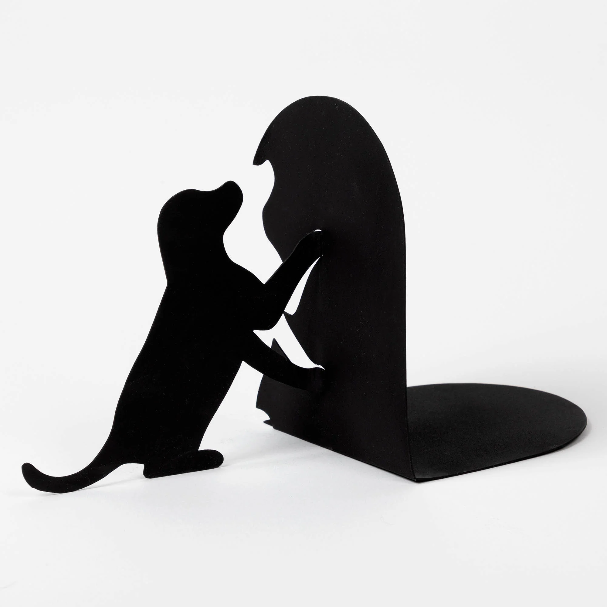 Hand Cut Pet Metal Bookends - Image 12
