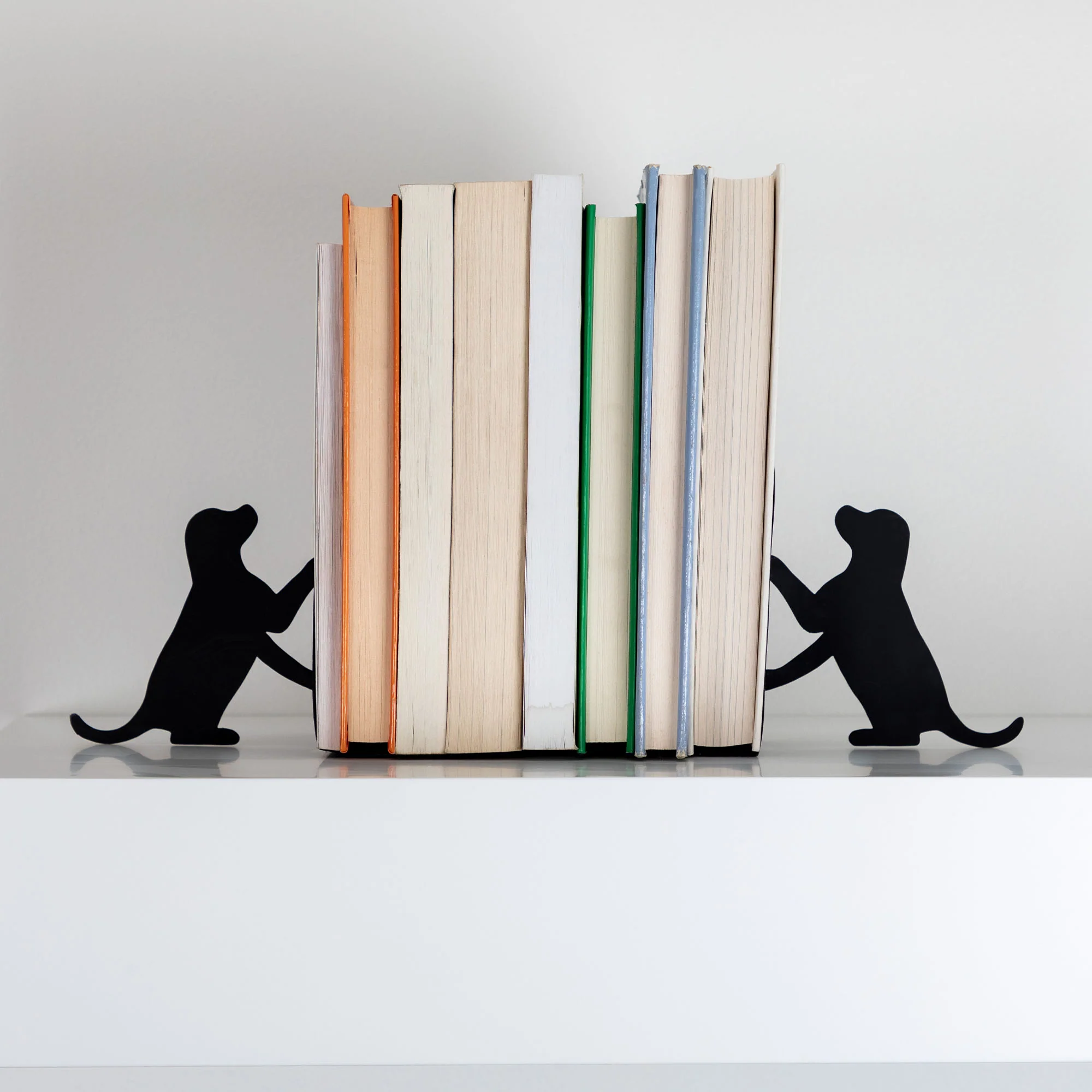 Hand Cut Pet Metal Bookends - Image 8