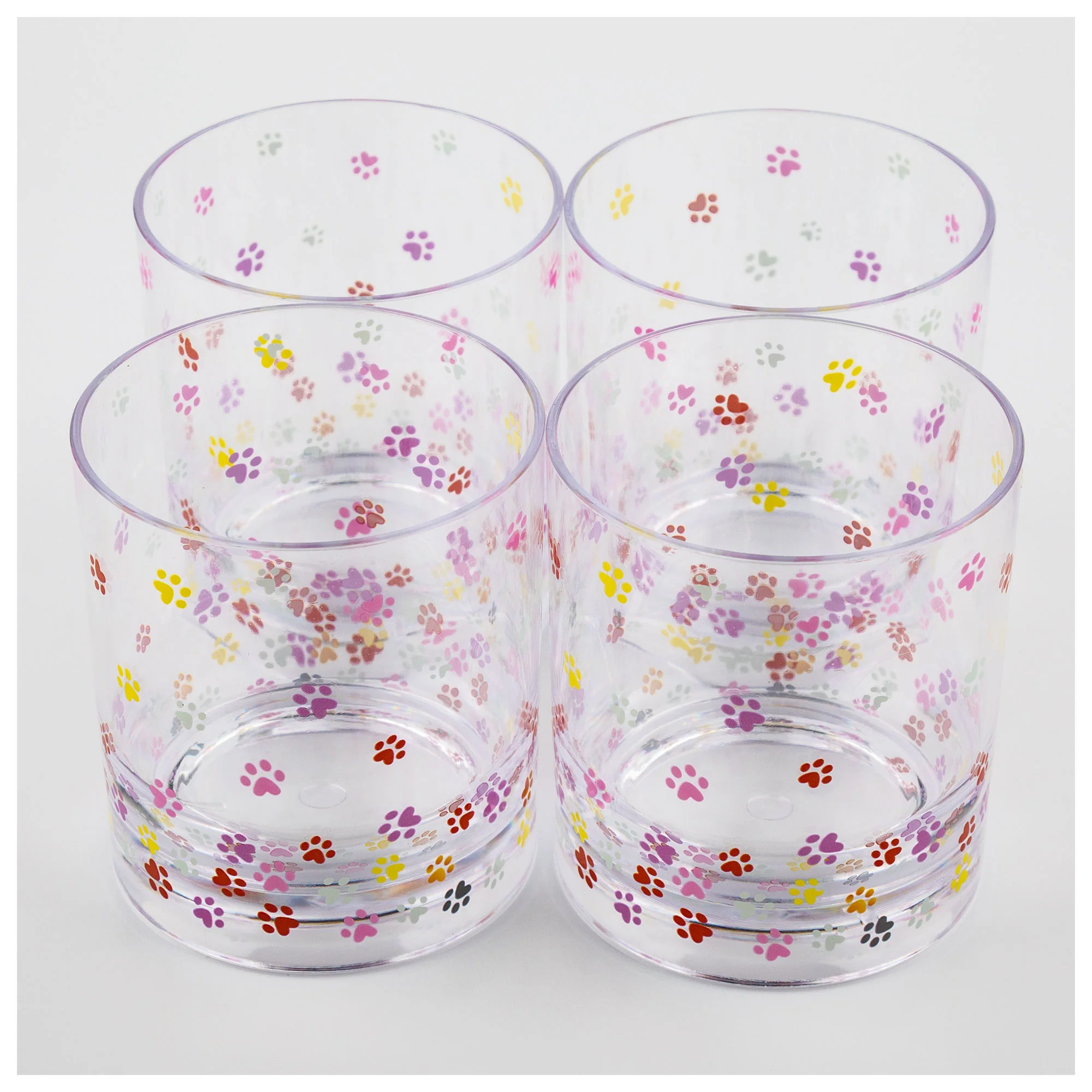 Tumbling Paws Outdoor Glasses - Set of 4 - Image 2