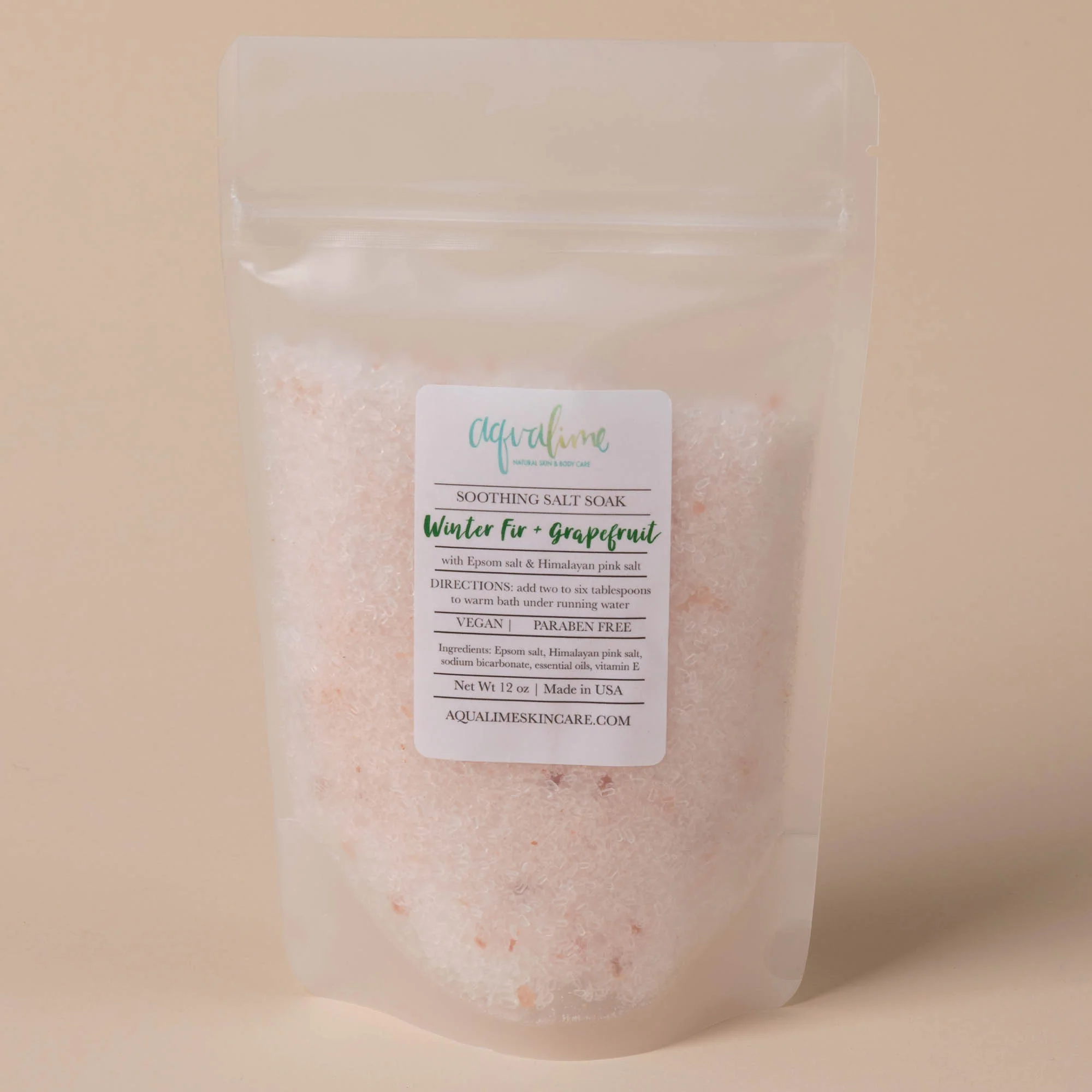 Aqualime Soothing Soaking Salts - Image 2