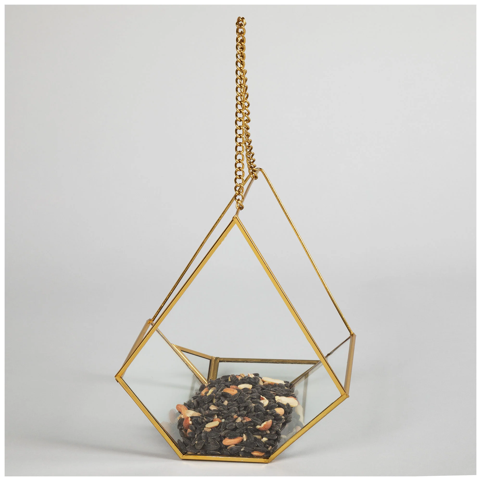 Open Air Glass Bird House - Image 5