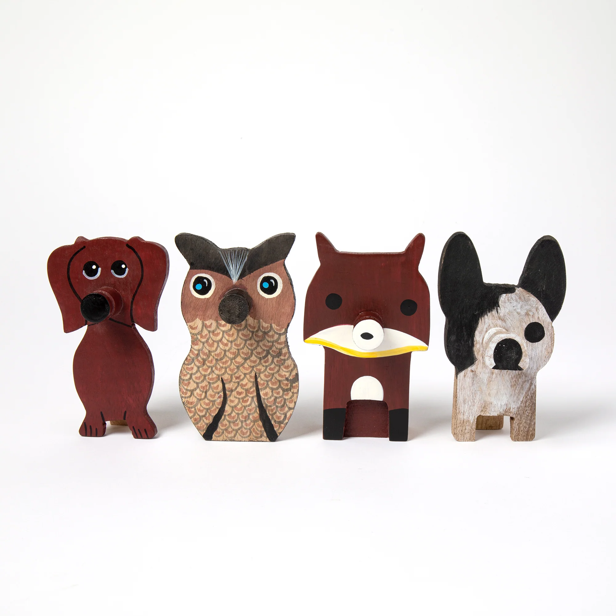Animal Noses Wooden Glasses Holder - Image 3