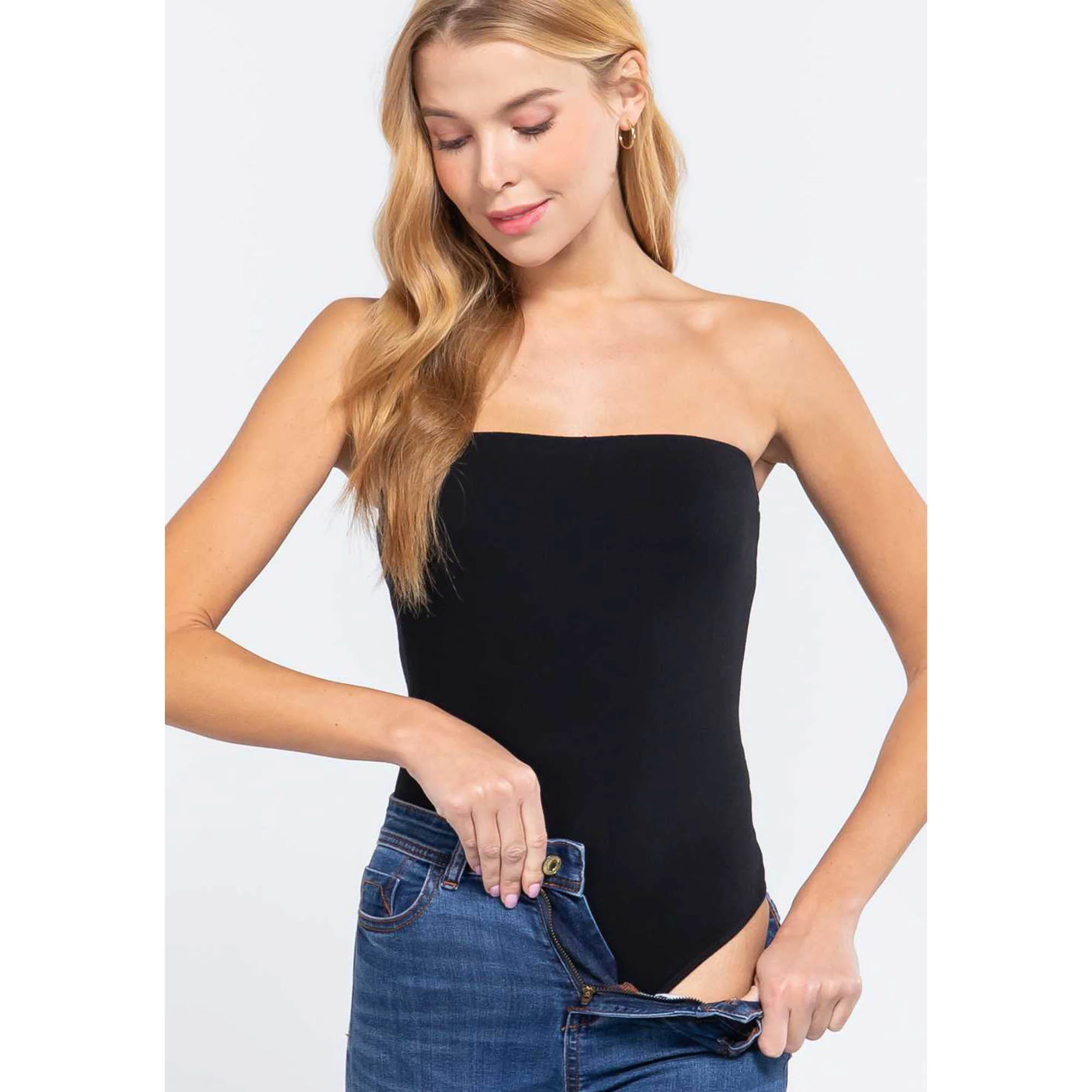 Women's Bandeau Bodysuit - Image 5