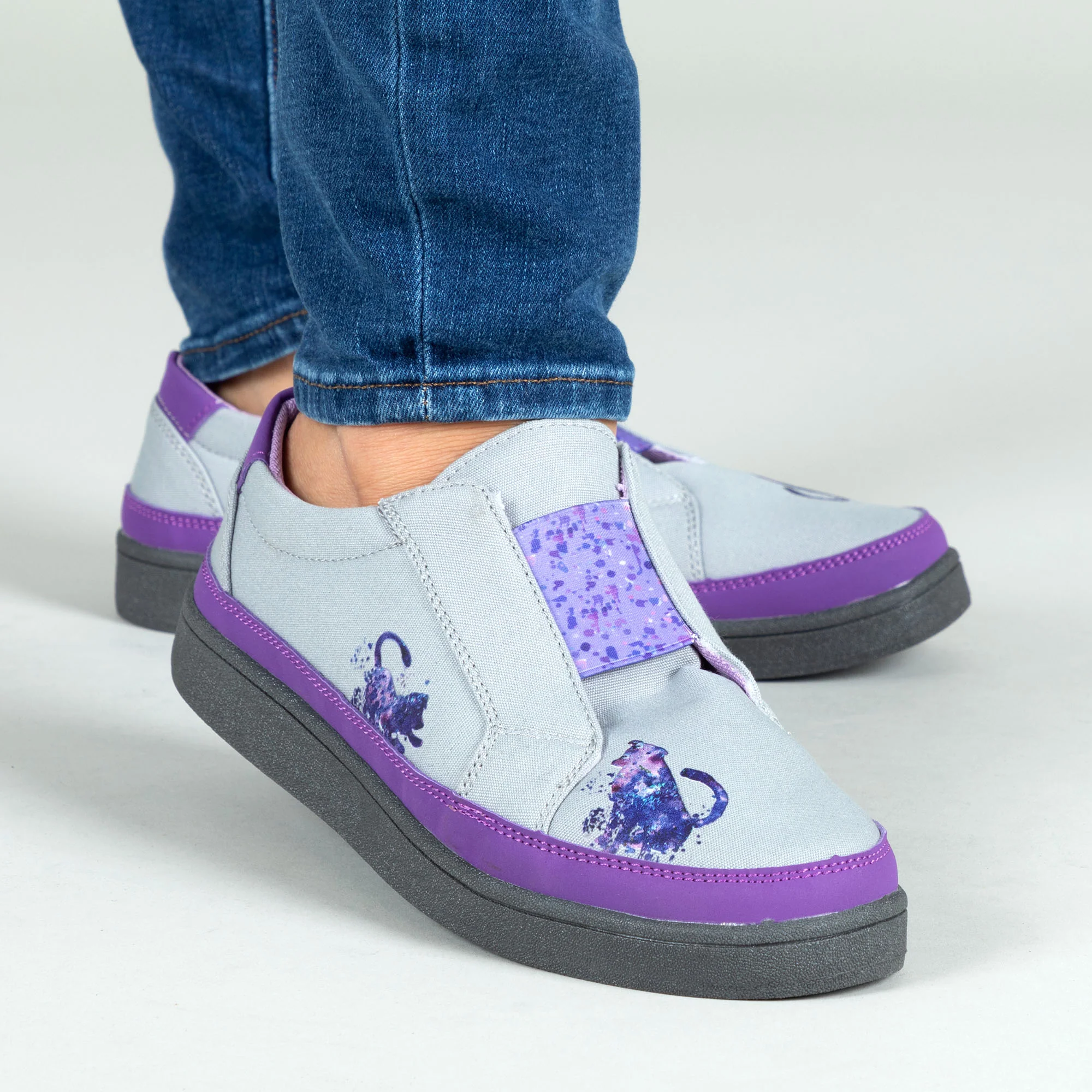 Playful Pets Slip-On Canvas Sneakers - Image 2