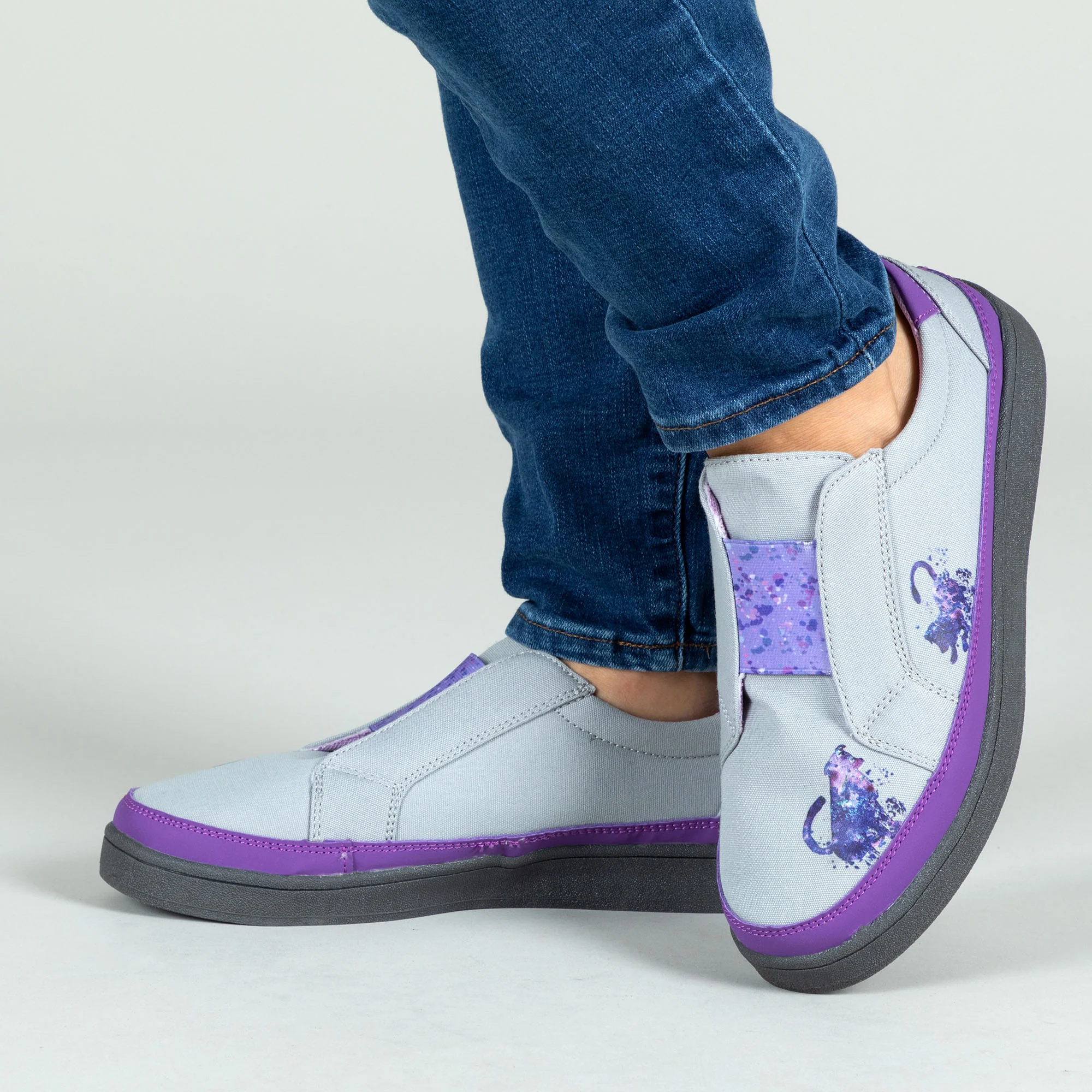Playful Pets Slip-On Canvas Sneakers - Image 4
