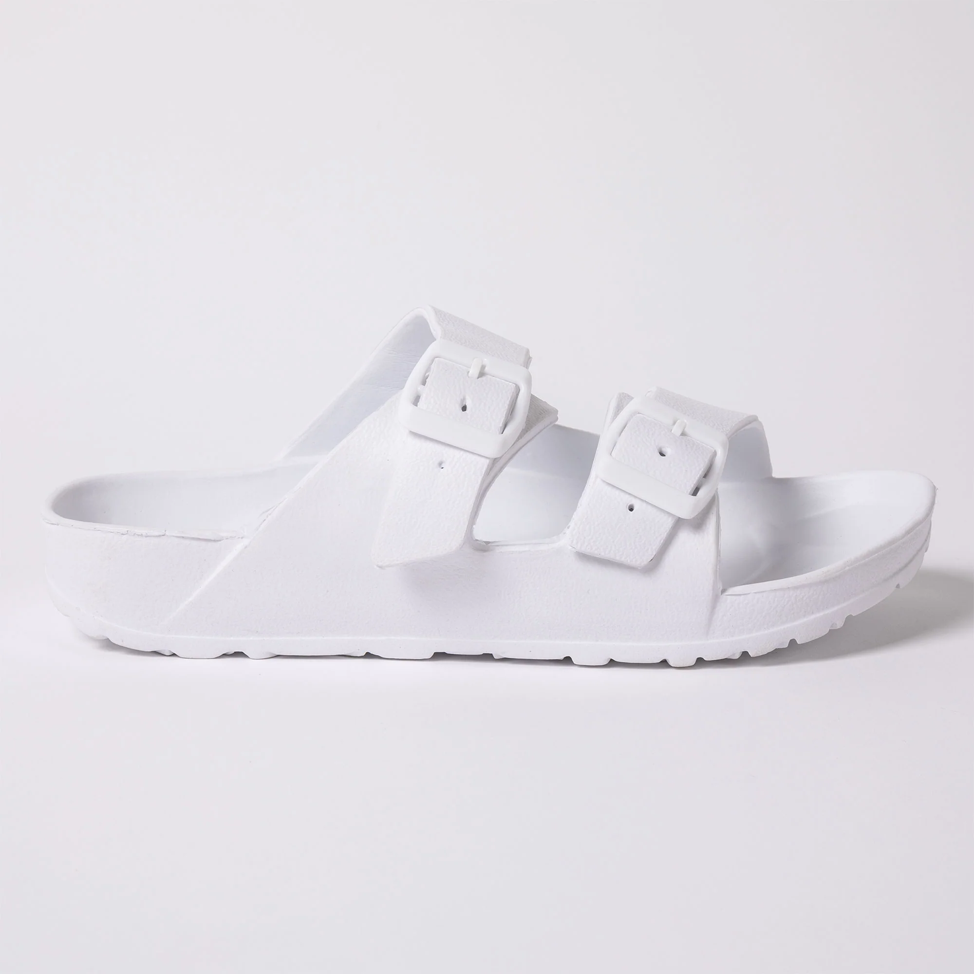 Women's Double Buckle Slide Sandals - Image 4