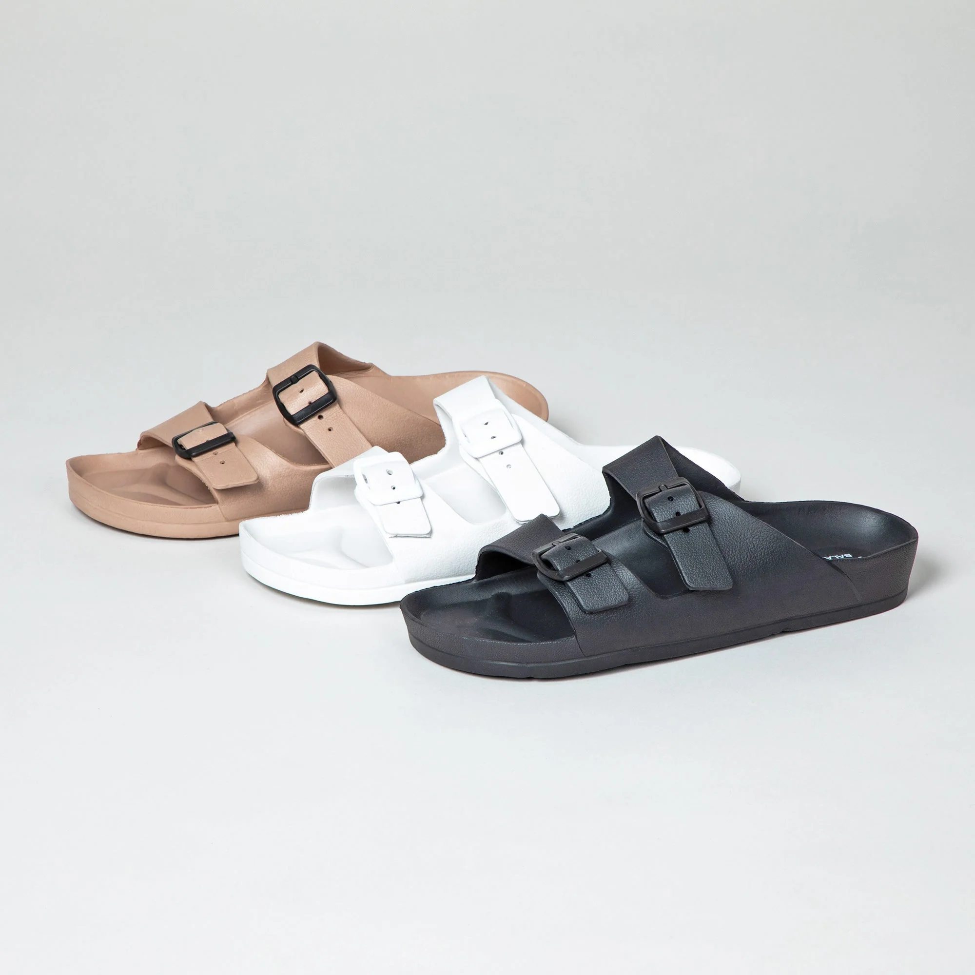 Women's Double Buckle Slide Sandals - Image 6