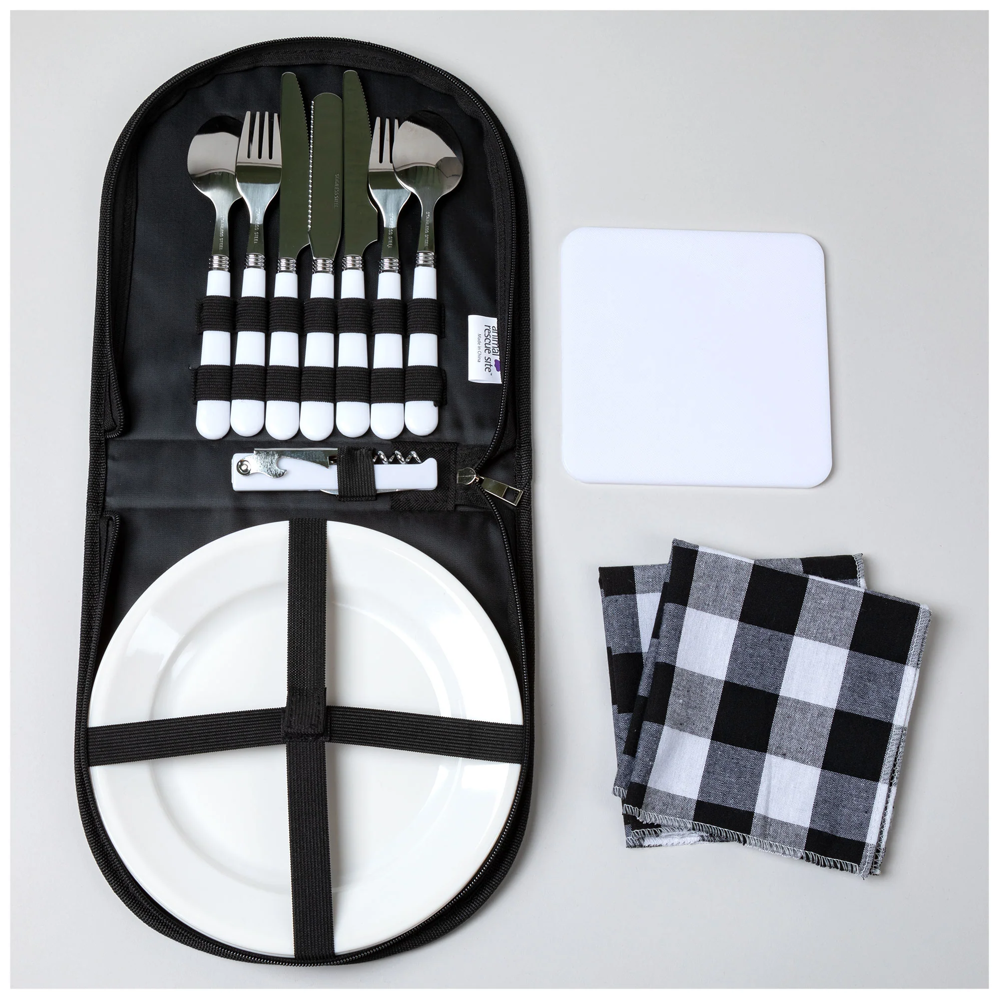 Paw Print Picnic Set Bag - Image 6