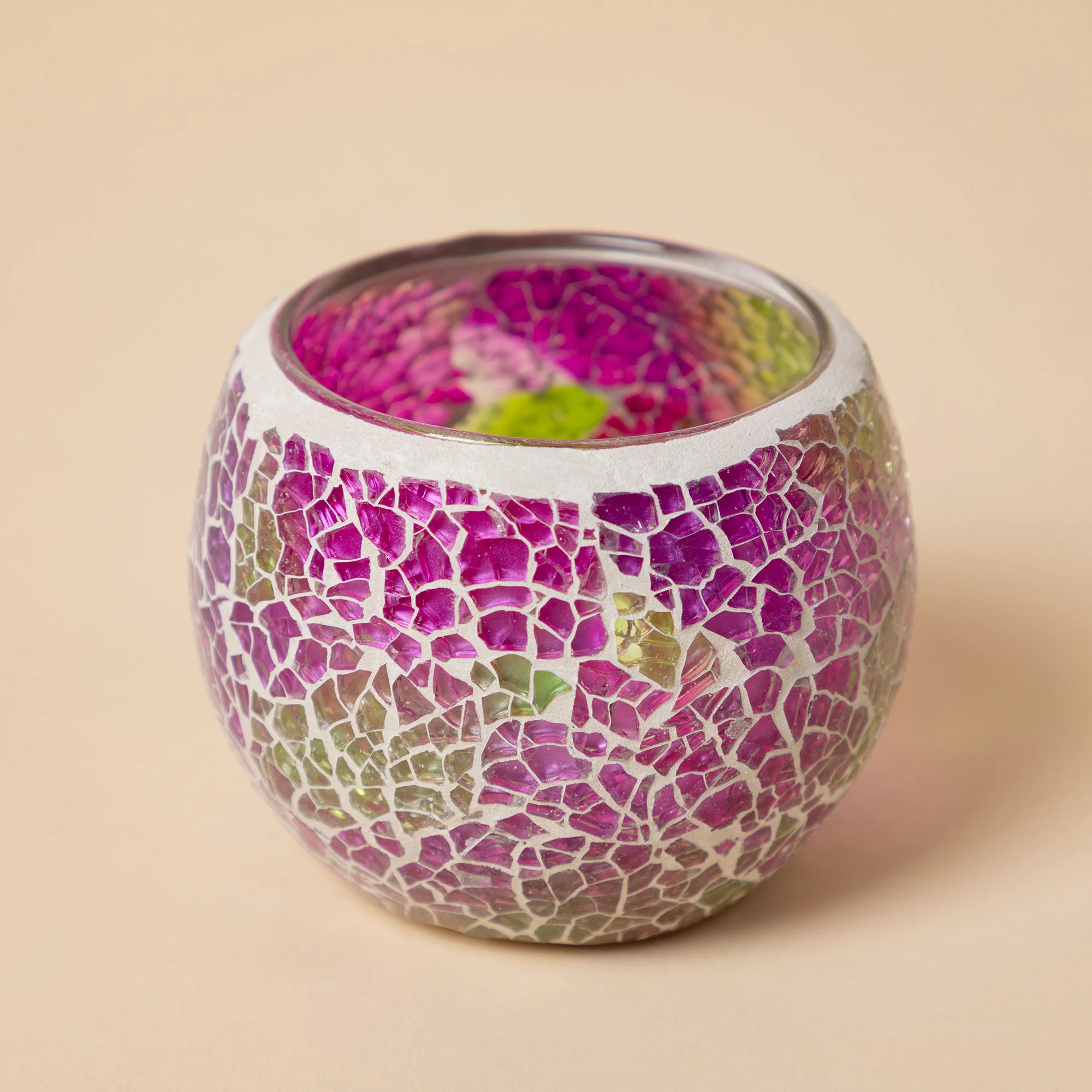 Mosaic Votive Holders - Set of 3 - Image 5