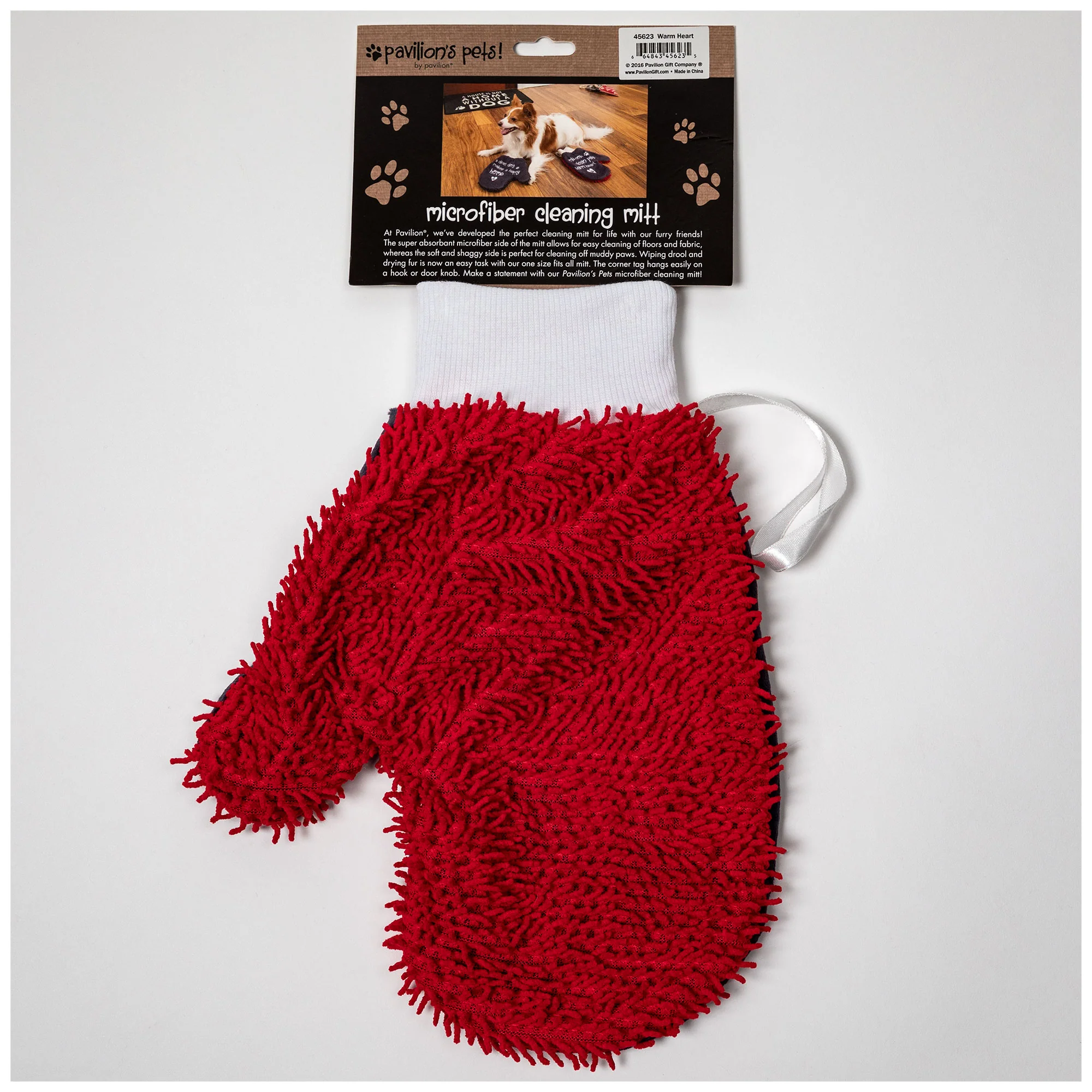 Clean Paws Microfiber Pet Cleaning Mitt - Image 2