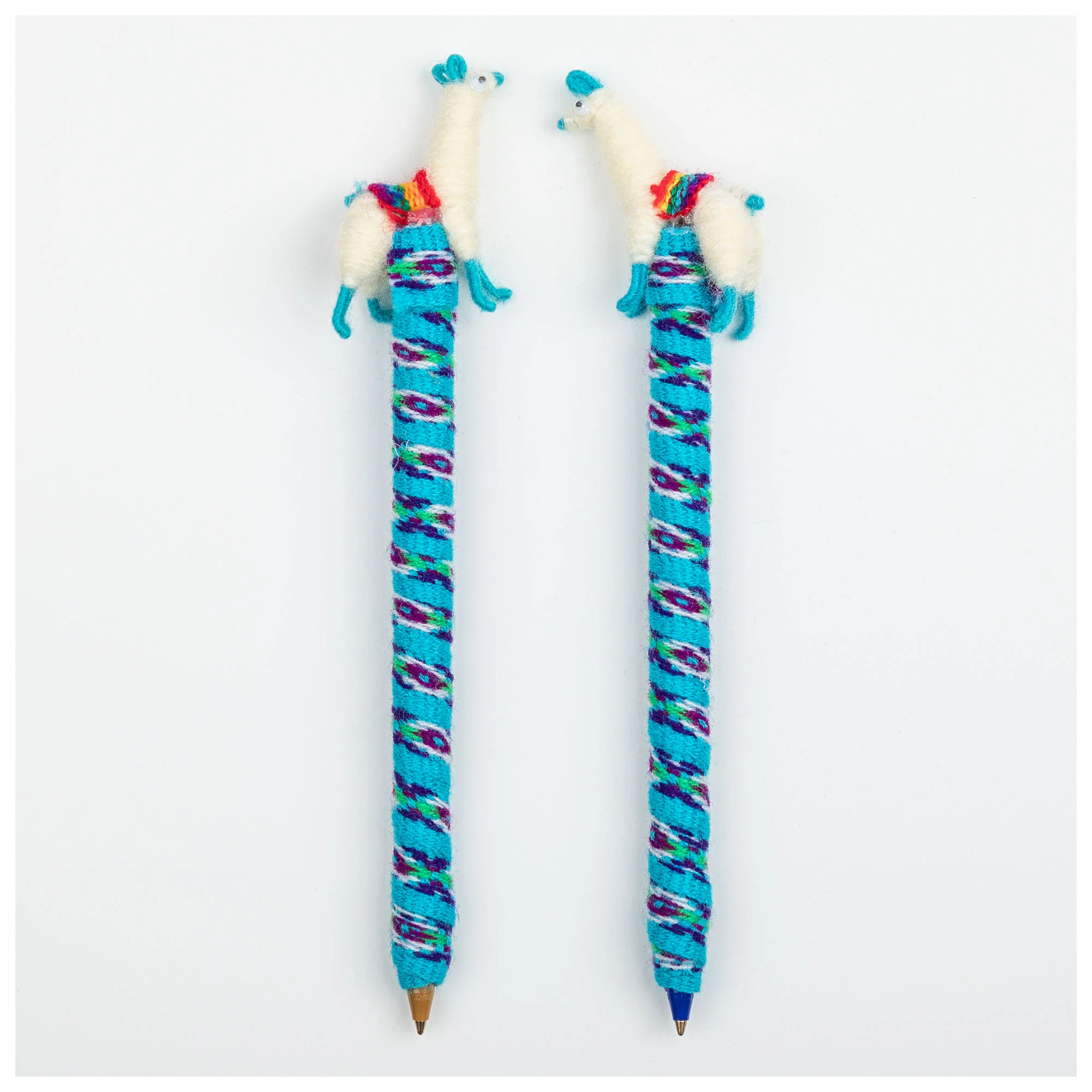 Cute Llama Handmade Pen - Set of 2 - Image 2