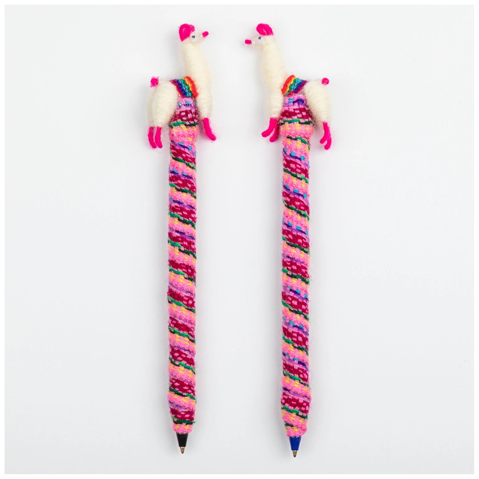 Cute Llama Handmade Pen - Set of 2 - Image 4