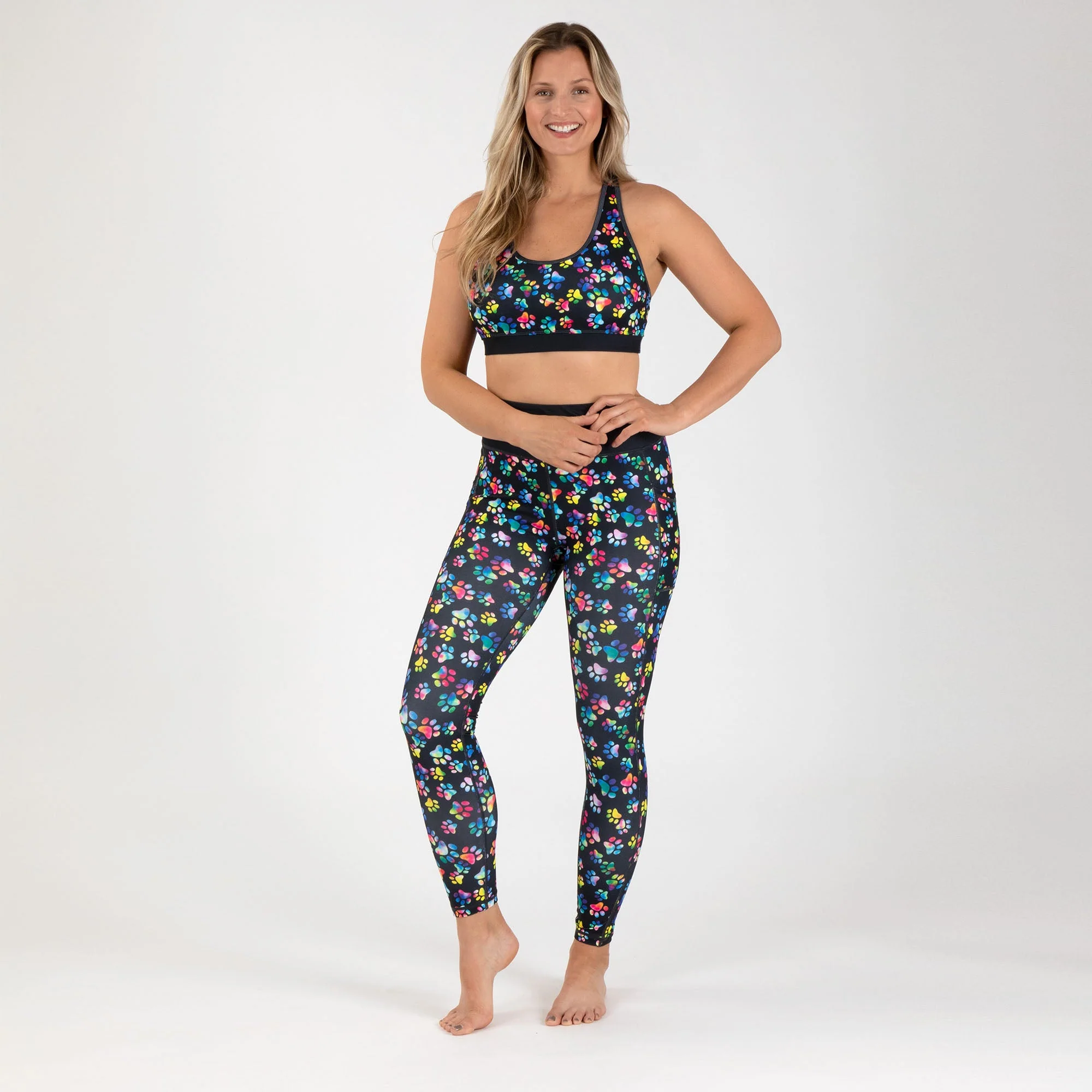 Racerback Sports Bra & Legging Set - Image 13