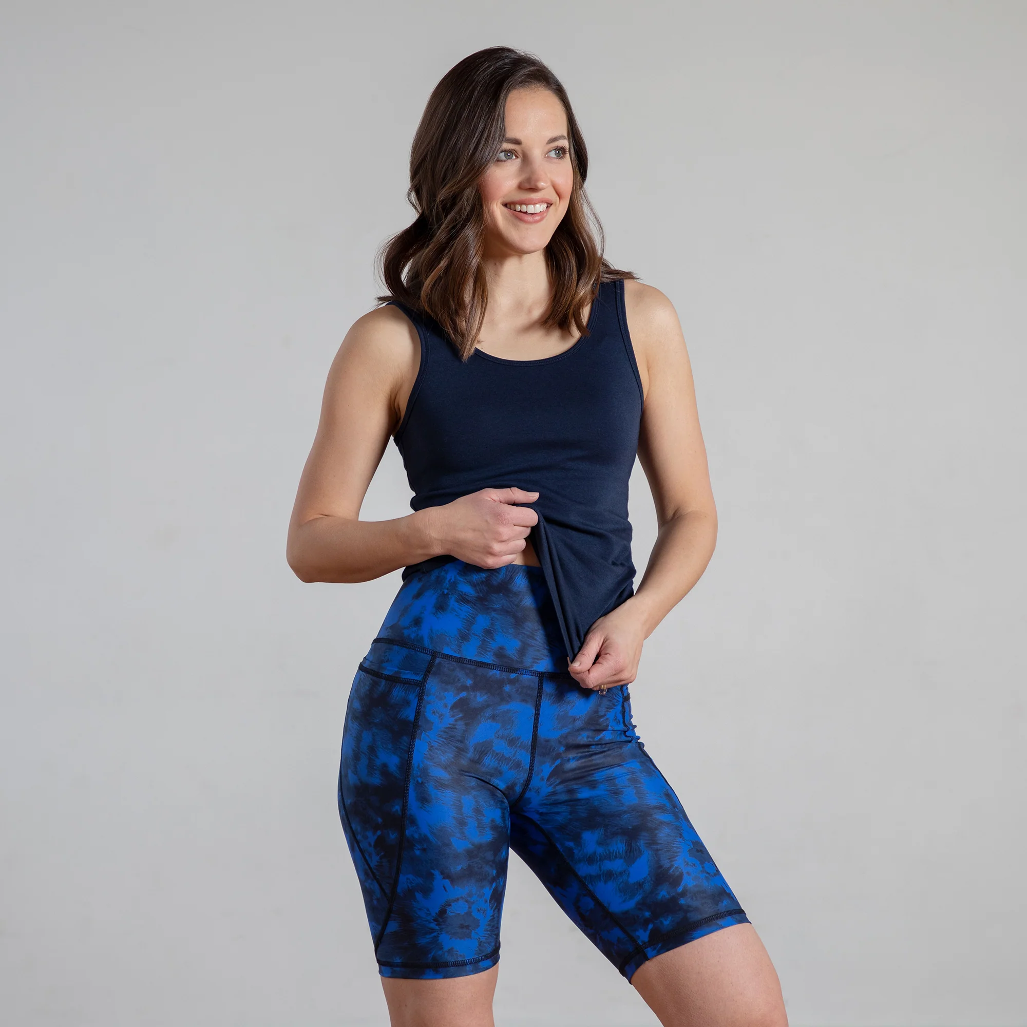 Into the Wild High Waisted Bike Shorts - Image 5