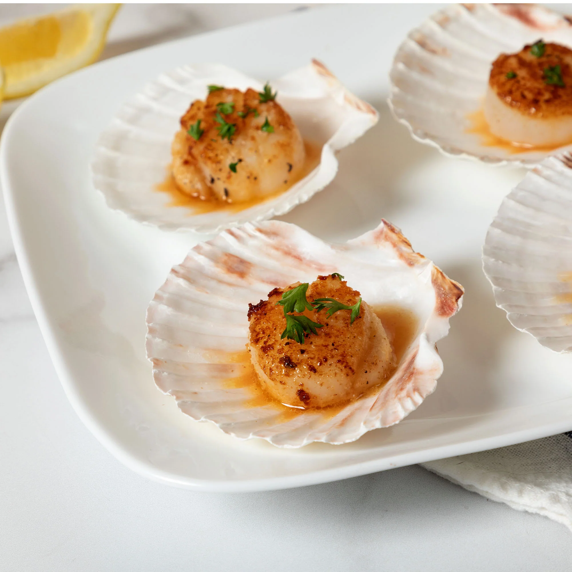 Nantucket Seafood Natural Canape Shells - Set of 4 - Image 2