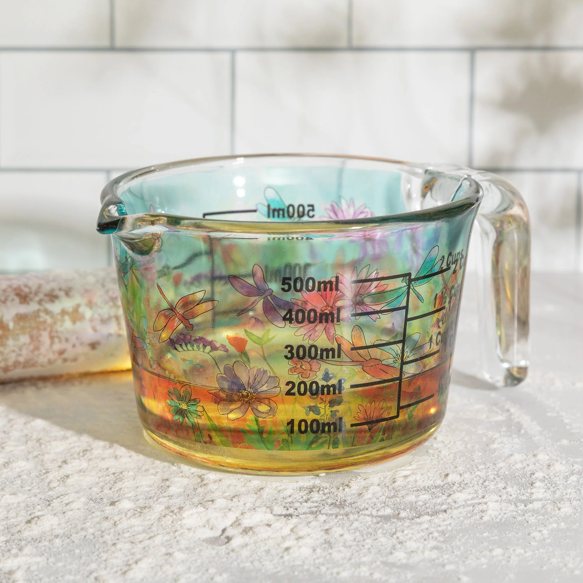 Garden Delight Glass Measuring Cup - Image 6