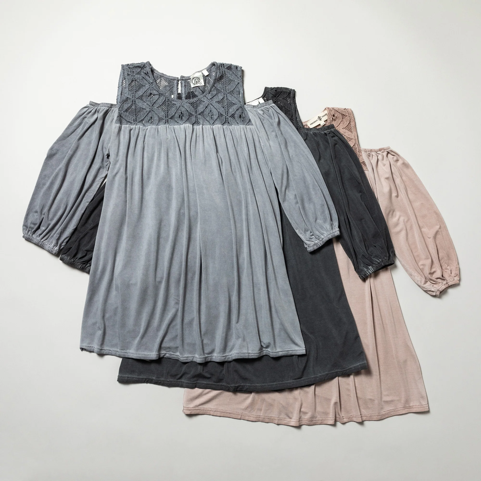 Cold Shoulder Juliet Sleeve Top - Image 13