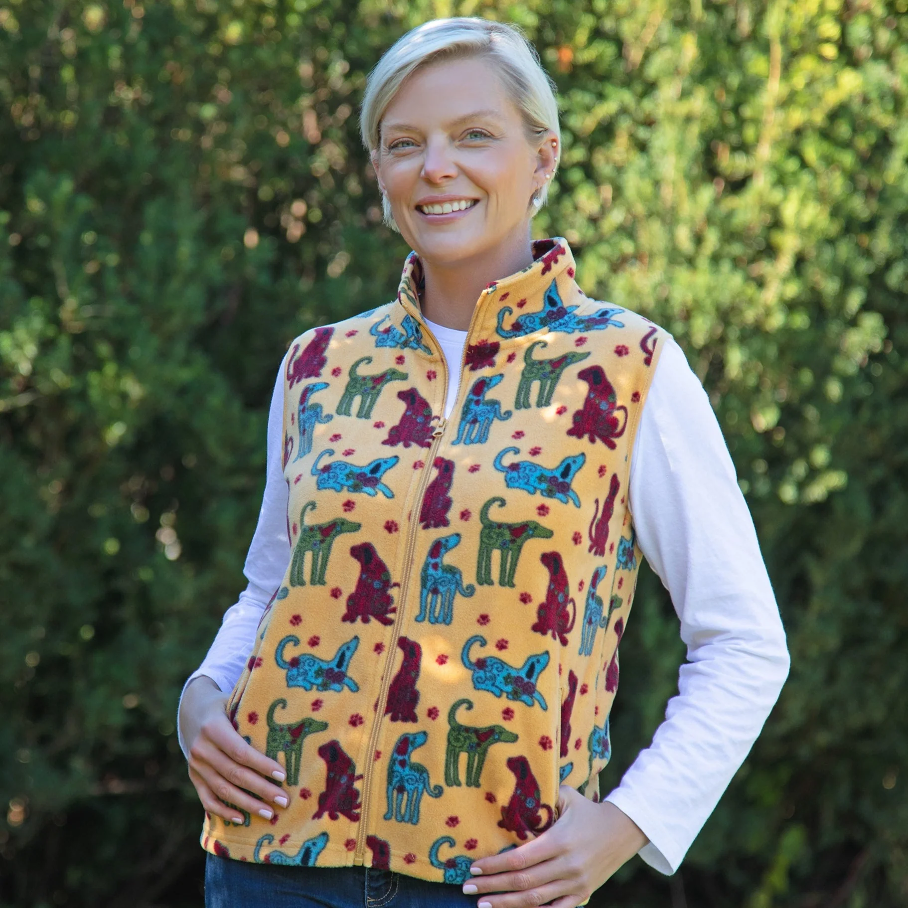 Festival Pets Fleece Vest - Image 2