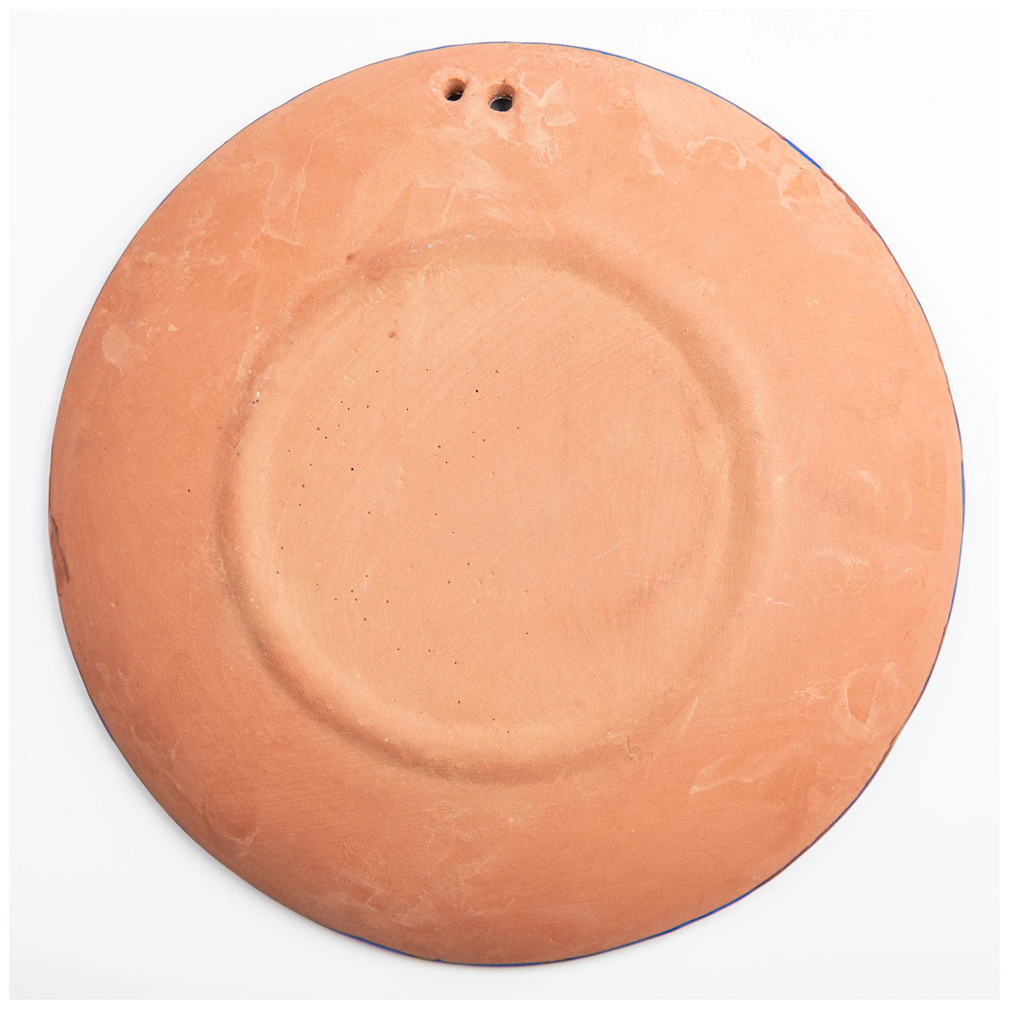 Paw Print Hand Painted Decorative Ceramic Plate - Image 4
