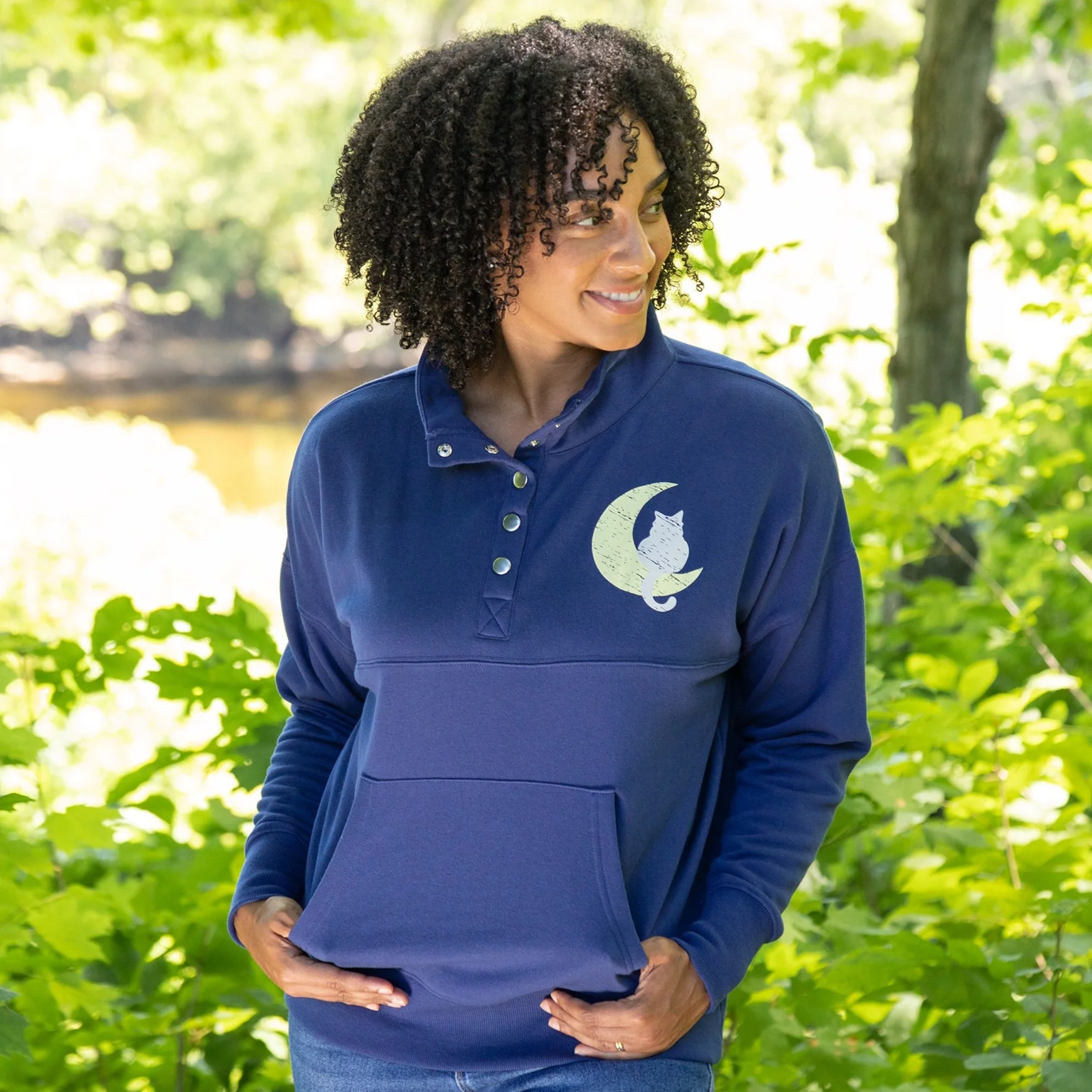 Animal Fun Snap Cadet Pullover - Image 6