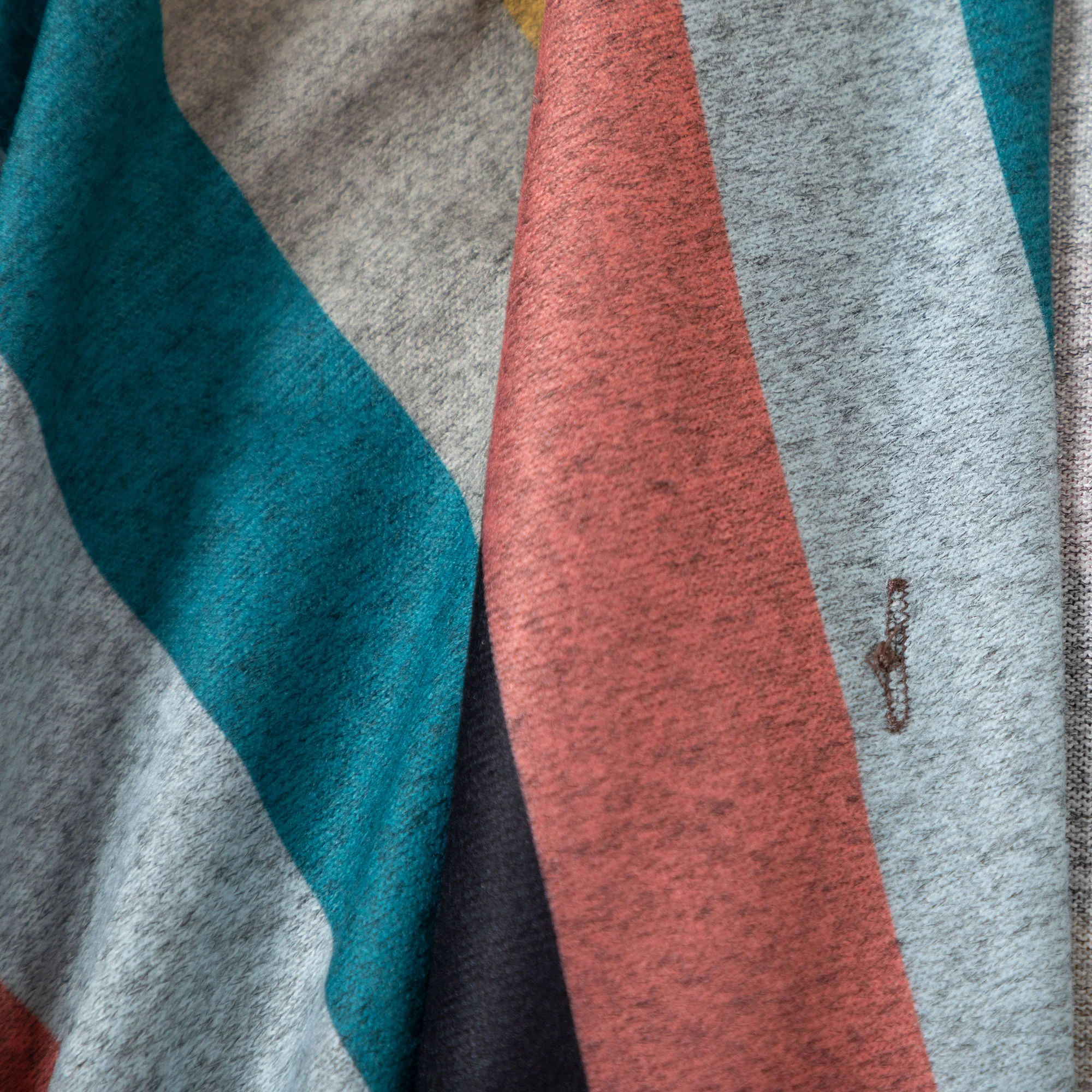 Colorful Stripes Open Cardigan - Image 5