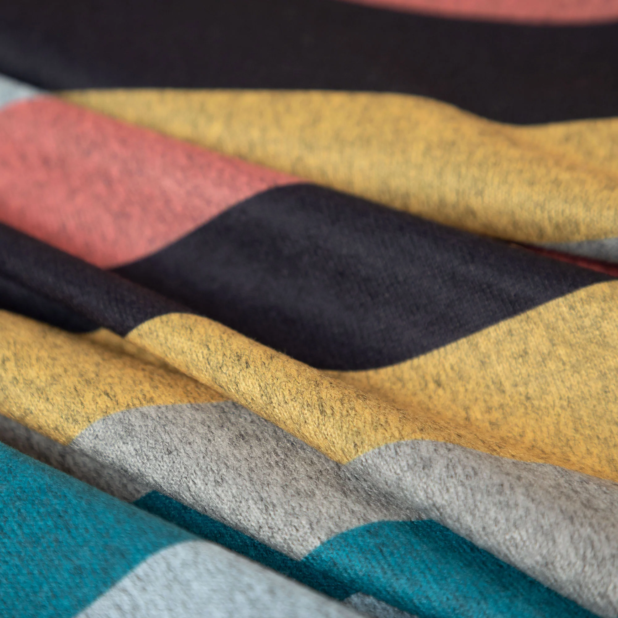 Colorful Stripes Open Cardigan - Image 6