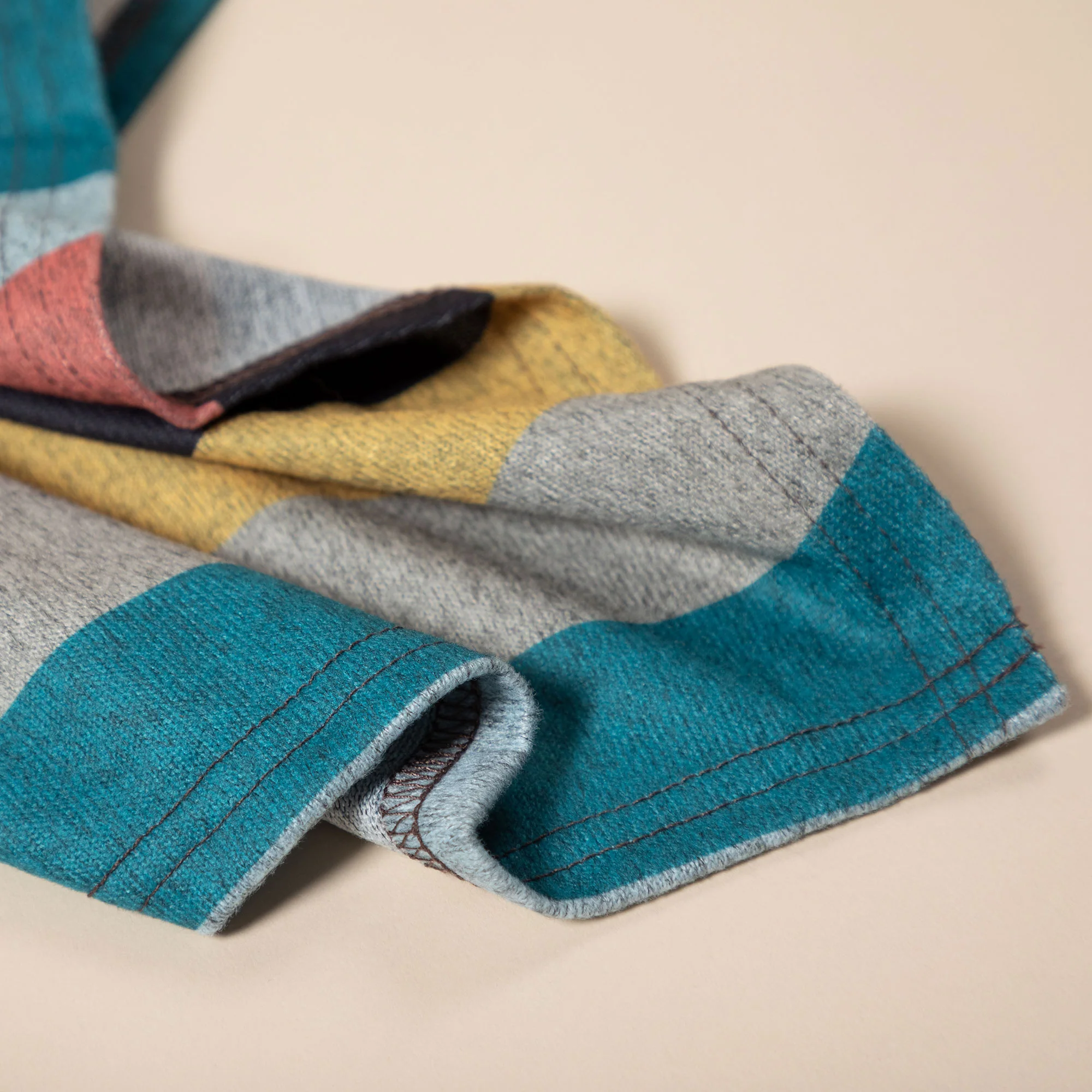 Colorful Stripes Open Cardigan - Image 7