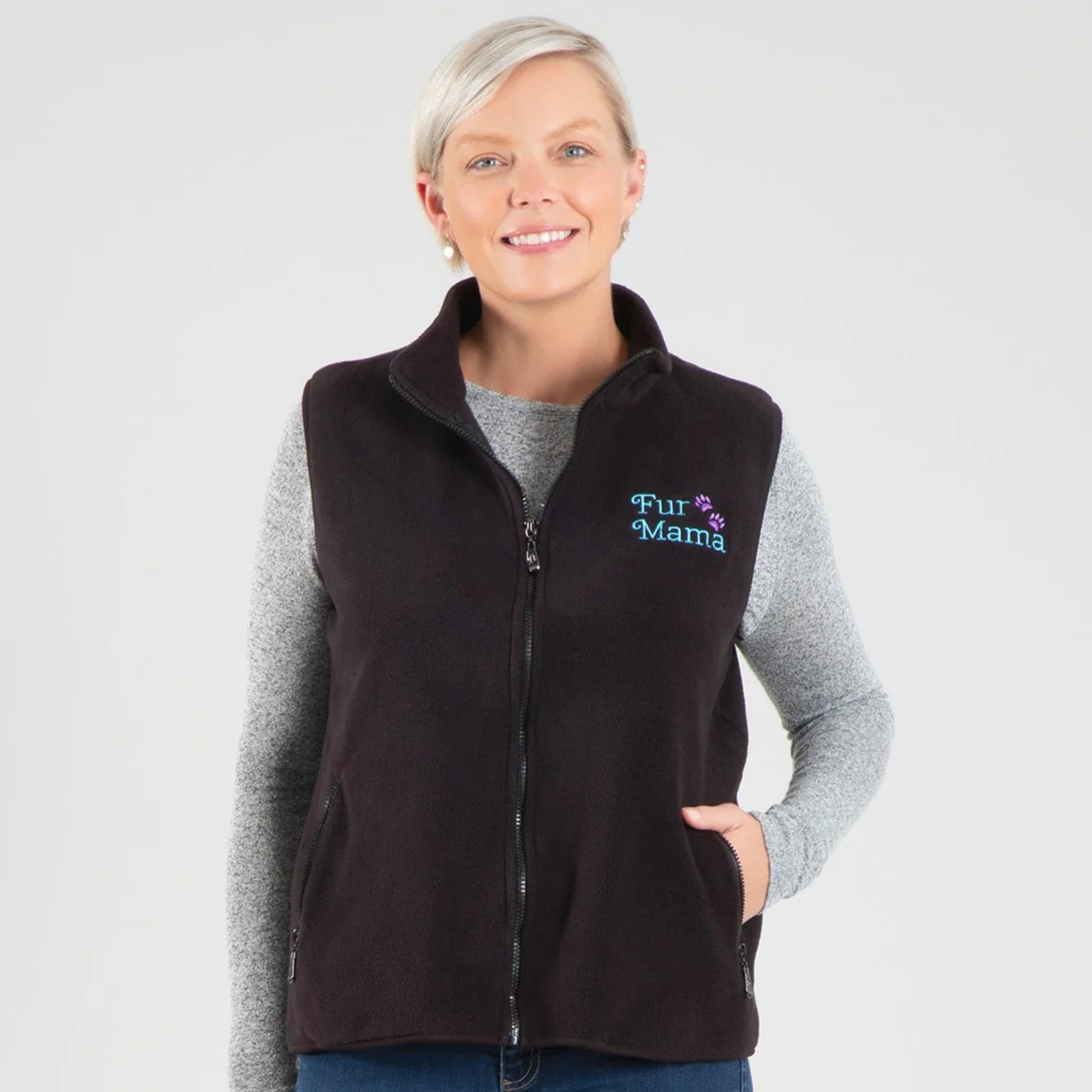 Pet Parent Fleece Vest - Image 12