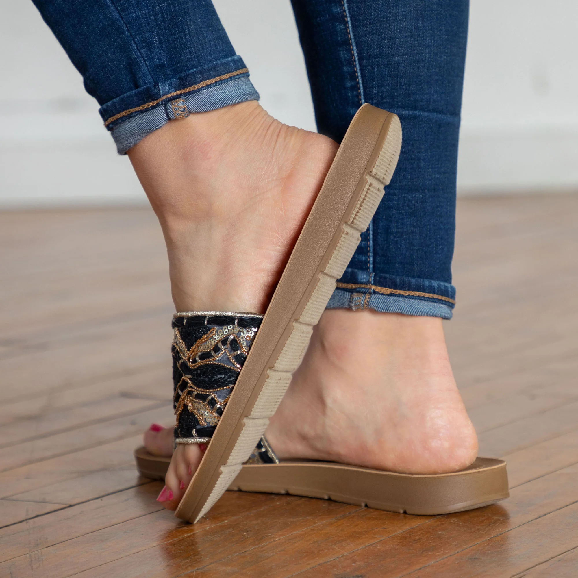 Corkys Pinwheel Slide Sandals - Image 2