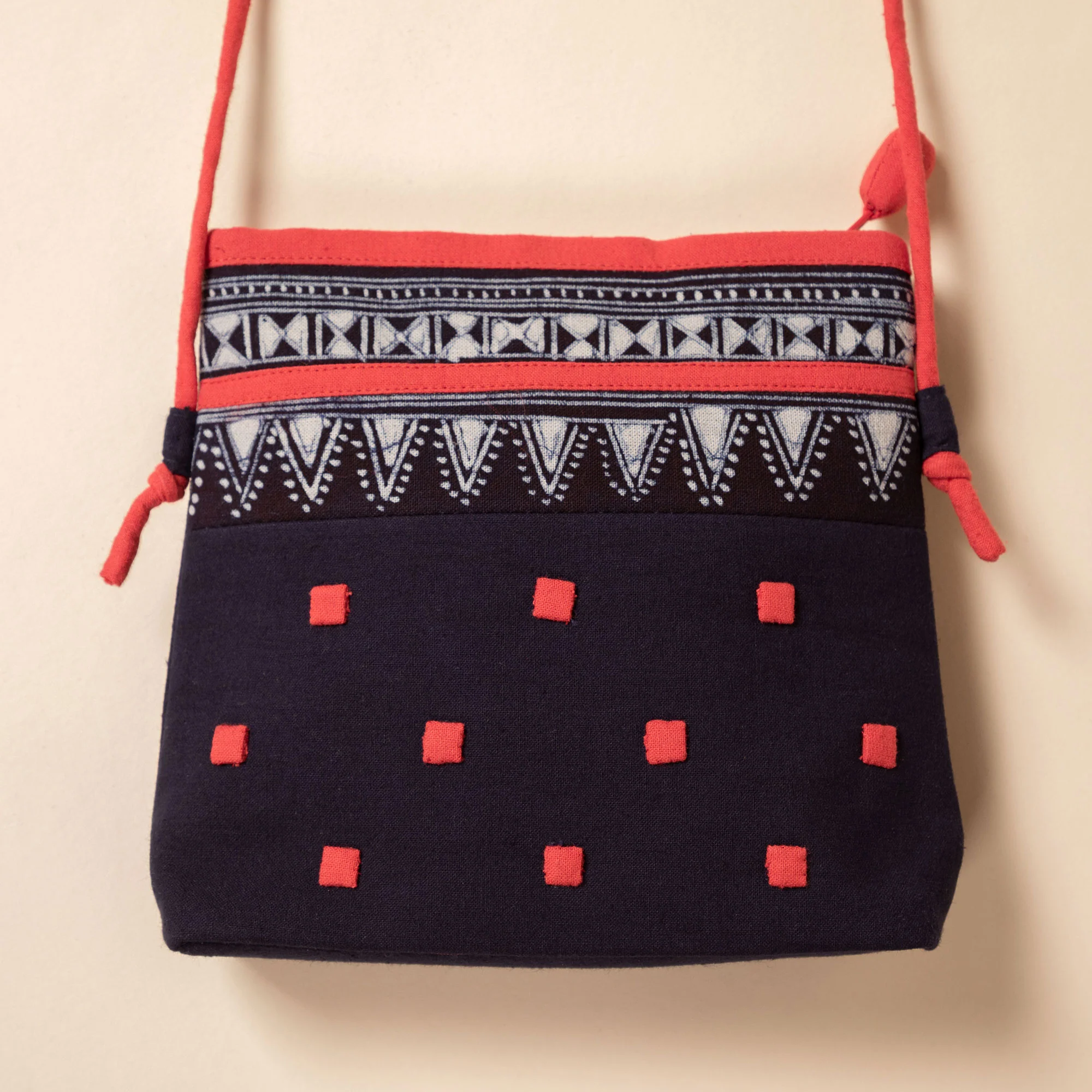 Hmong Batik Crossbody Bag - Image 3