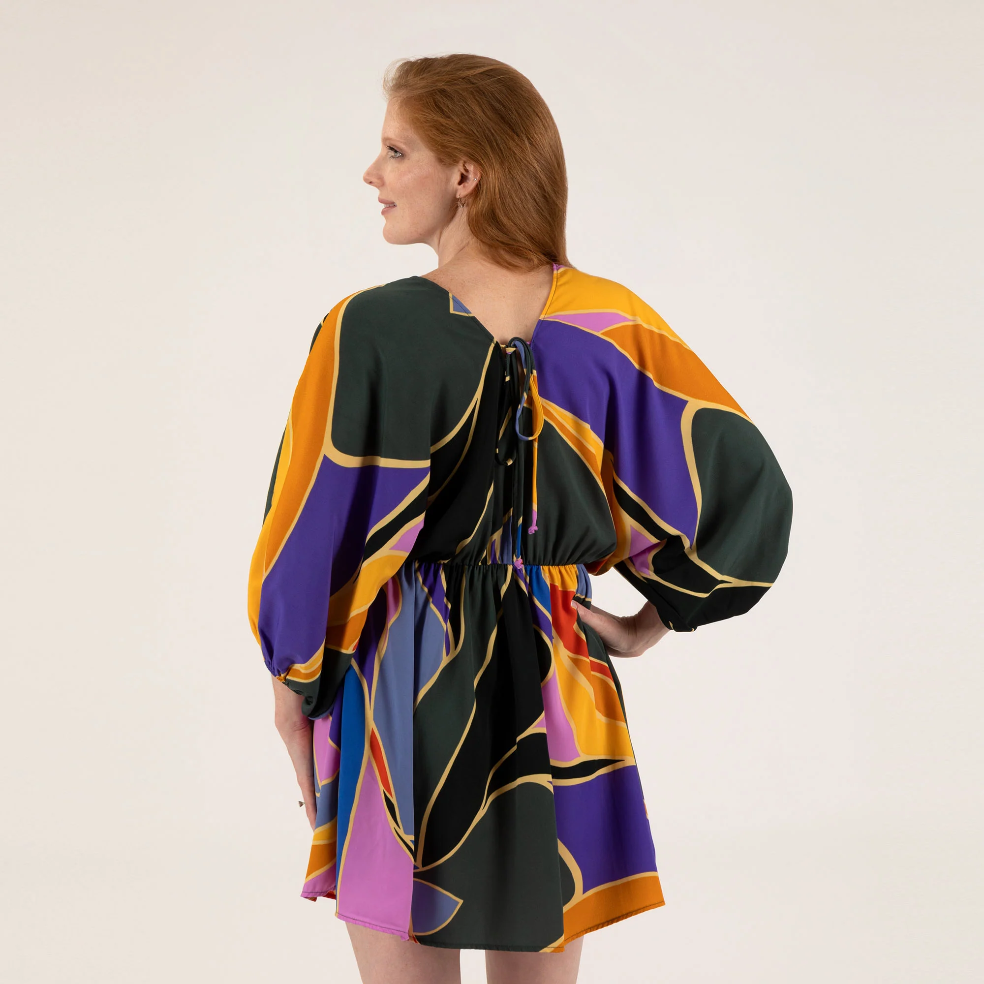 Metamorphosis Kimono Mini Dress - Image 12