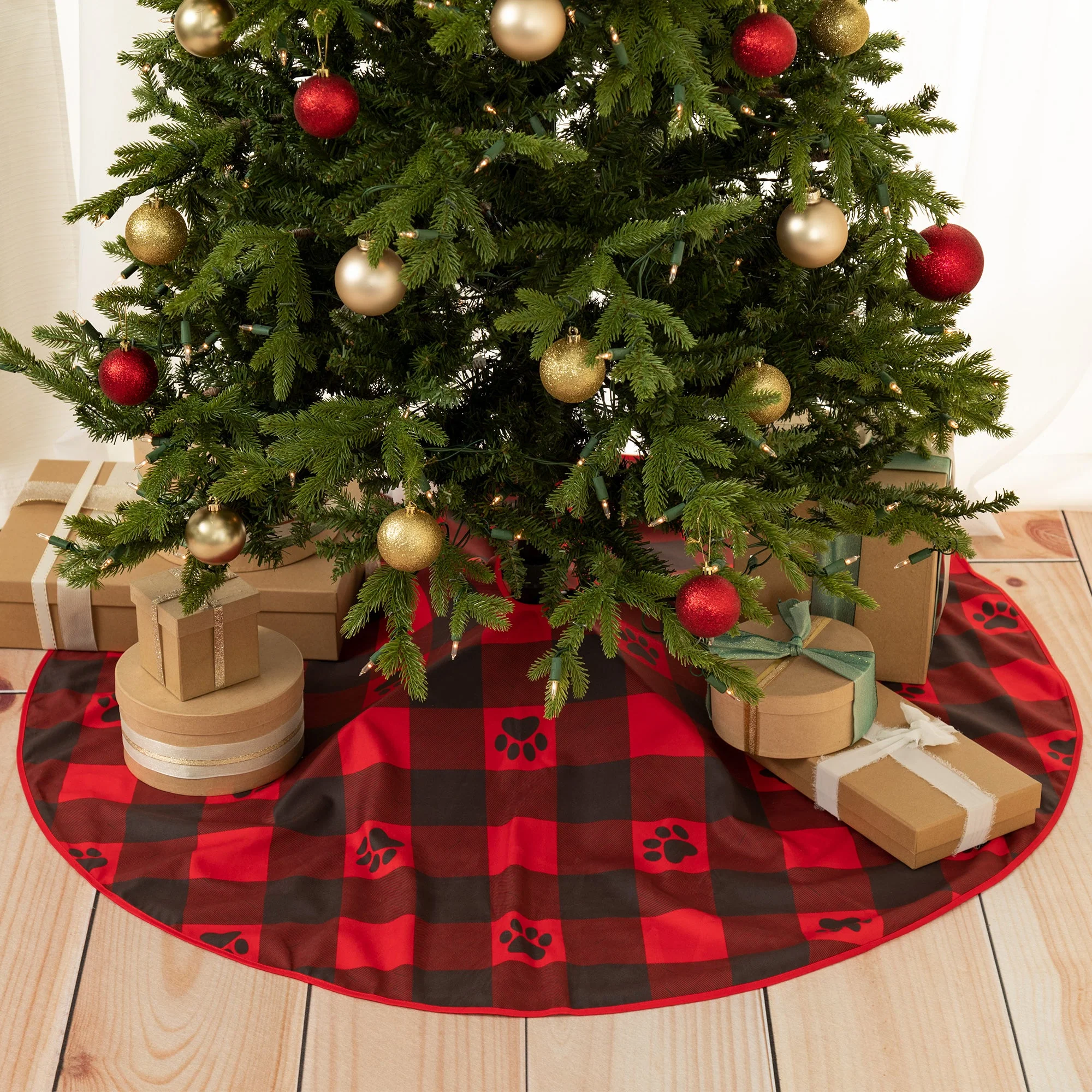 Pets & Paws Christmas Tree Skirt - Image 15