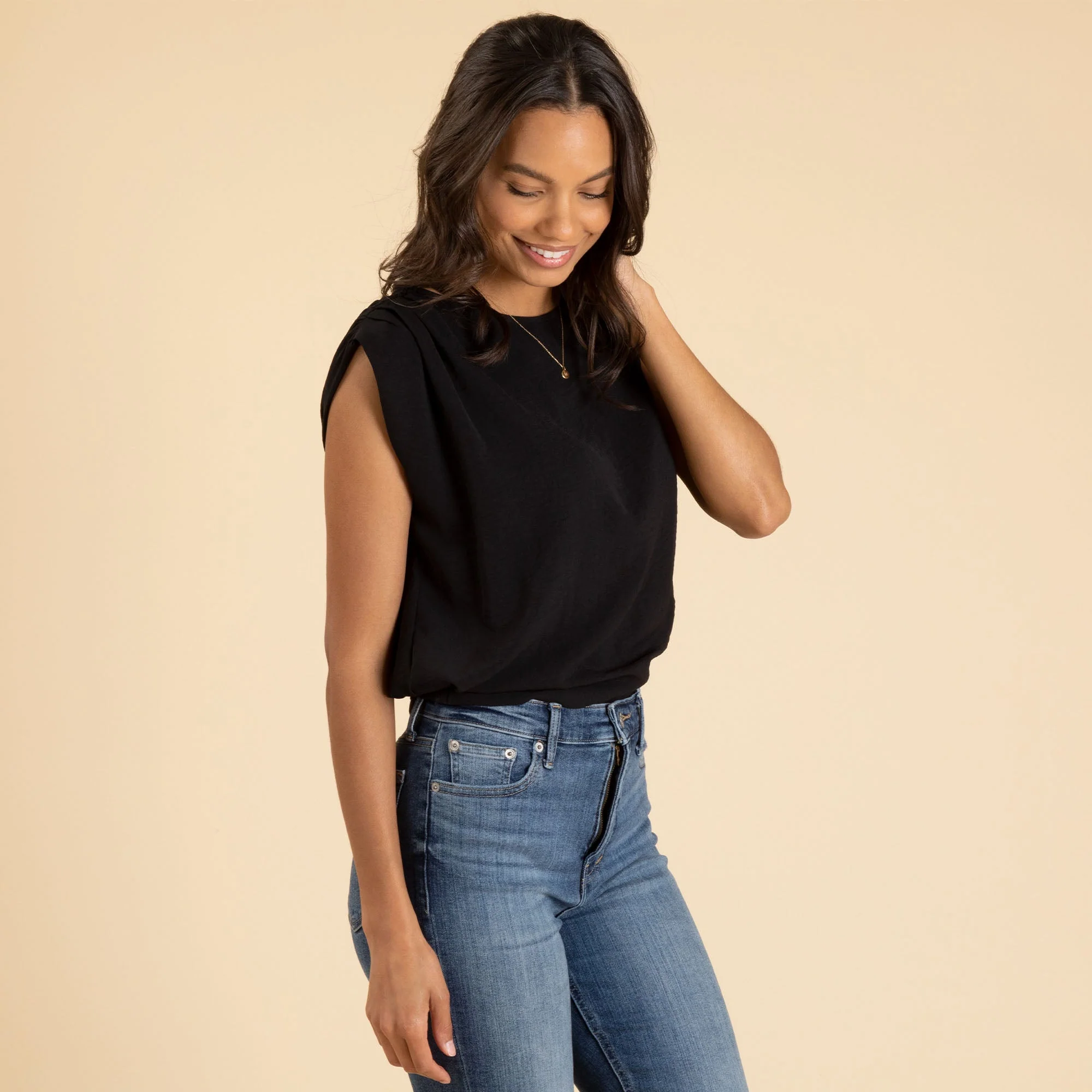 Cap Sleeve Crop Top - Image 7