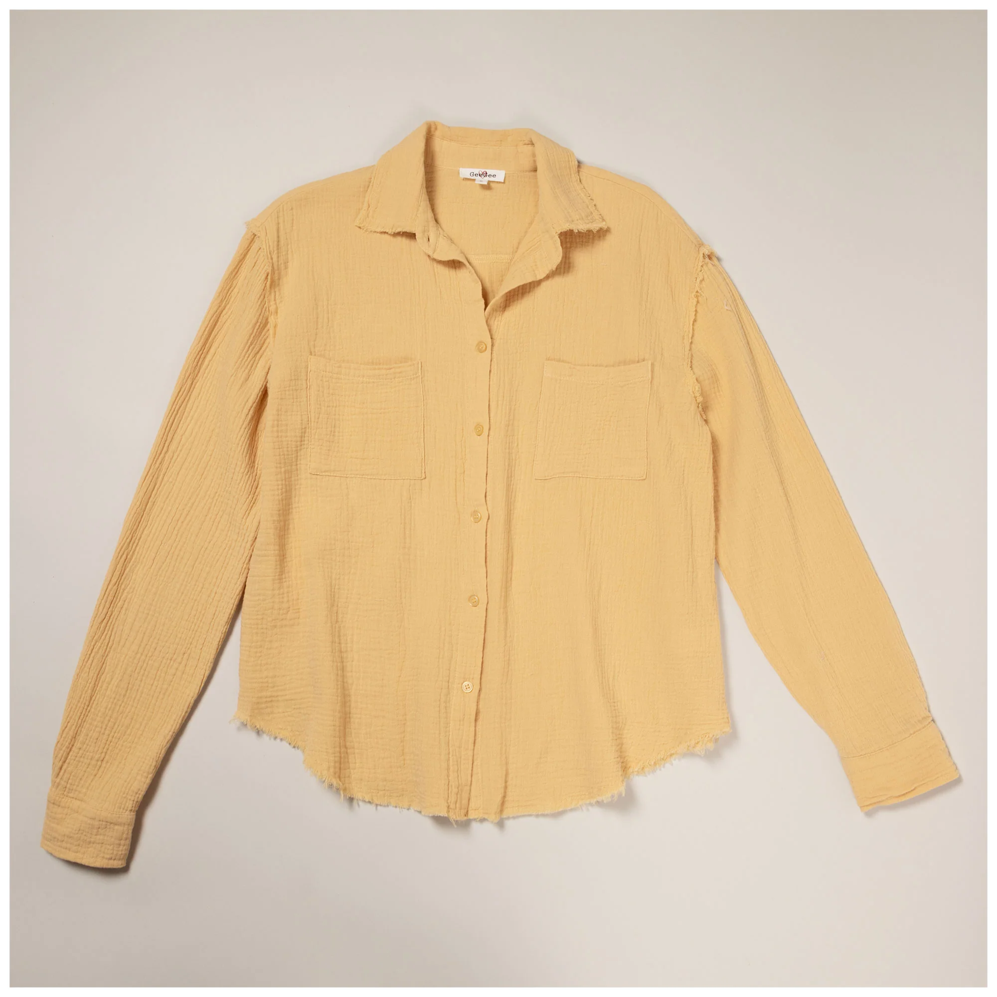 Double Gauze Button Up Shirt - Image 5
